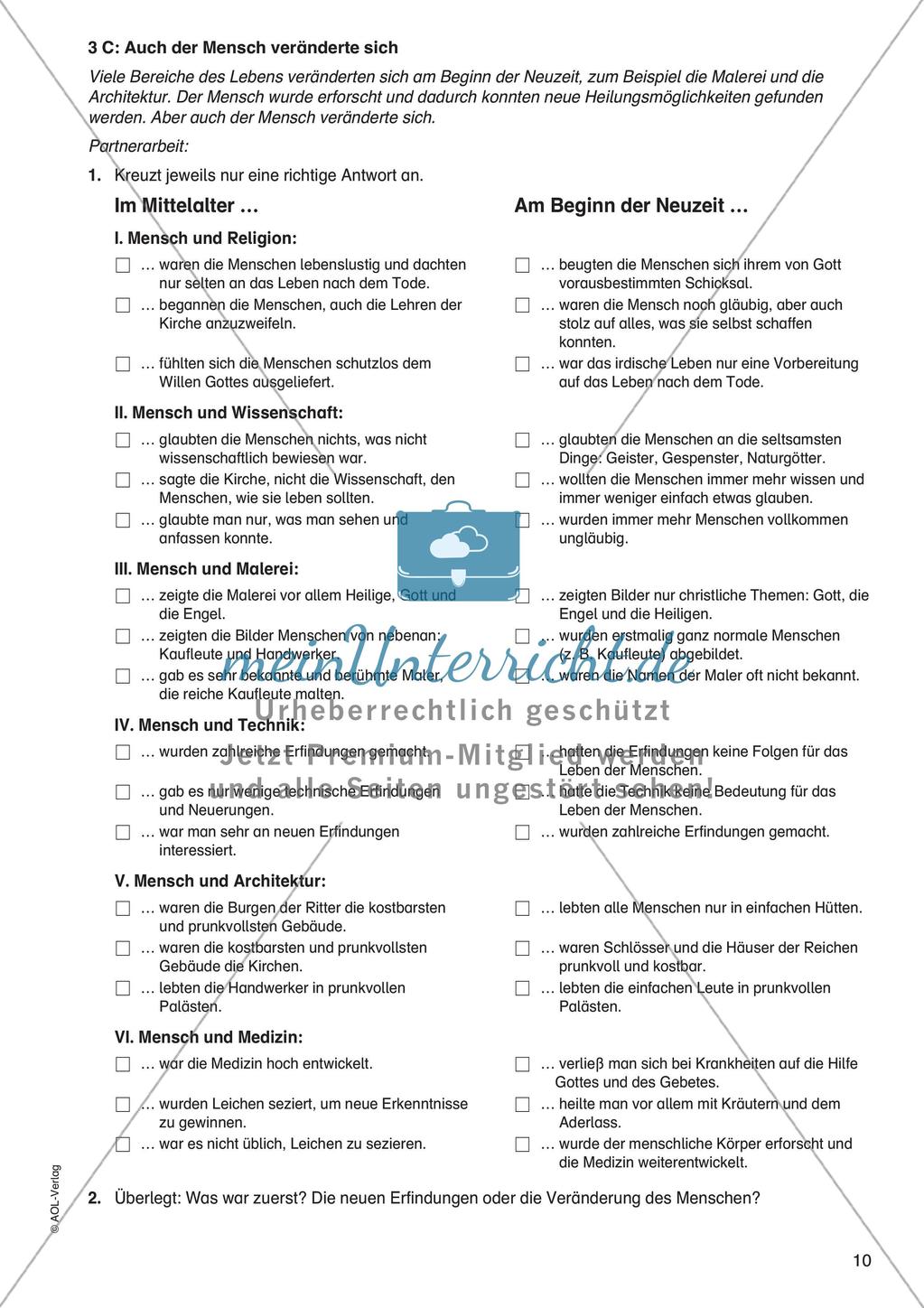 Der Beginn der Neuzeit: Alles ändert sich Preview 12