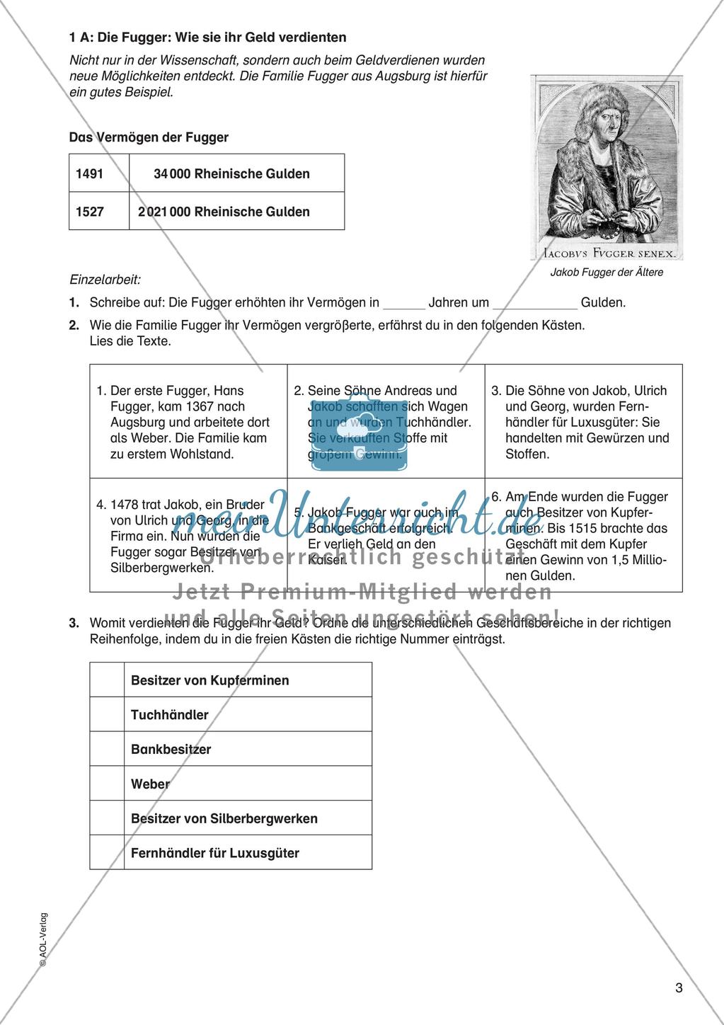 Der Beginn der Neuzeit: Die Fugger Preview 5
