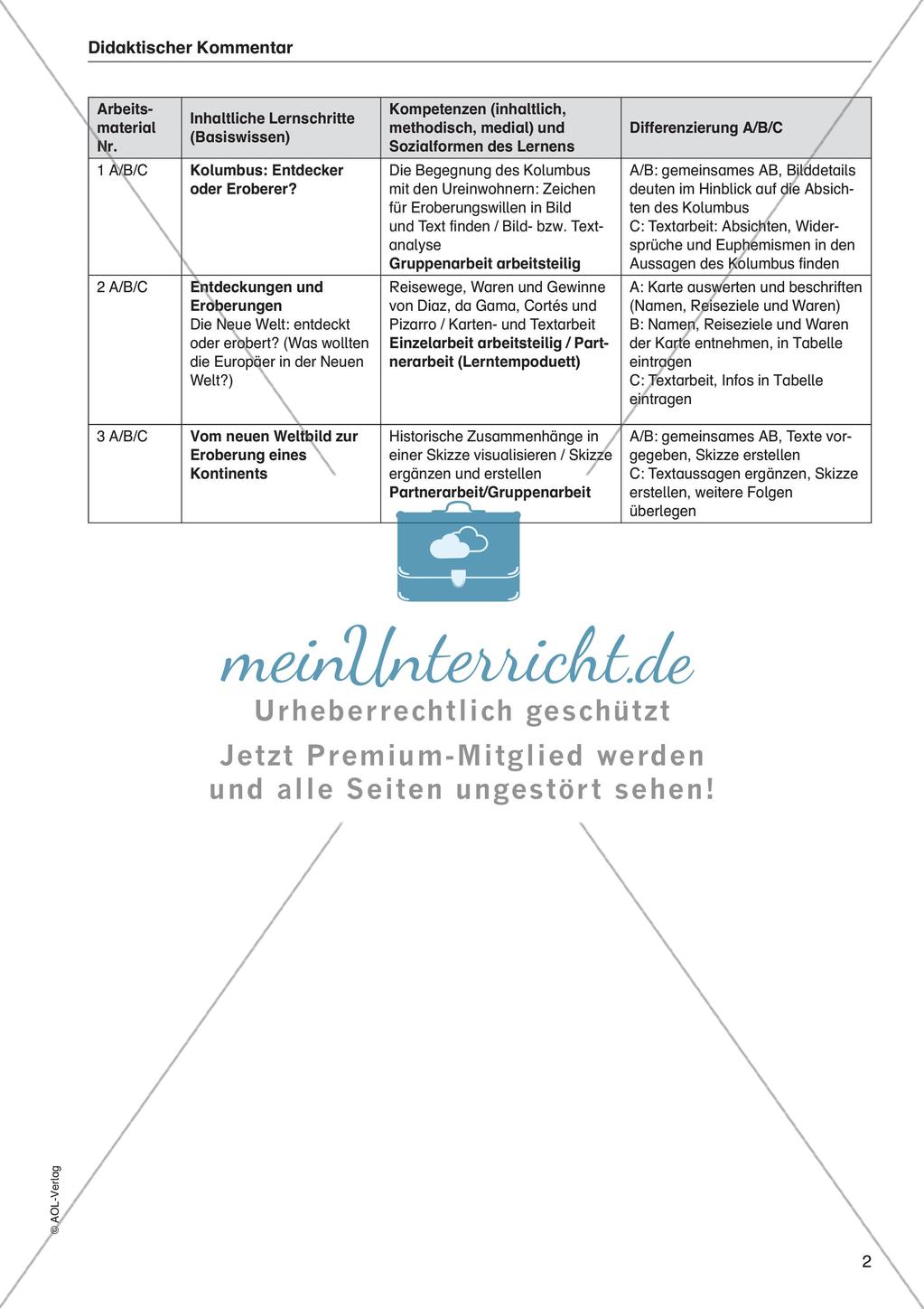 Der Beginn der Neuzeit: Die Entdeckungen und Eroberungen Preview 4