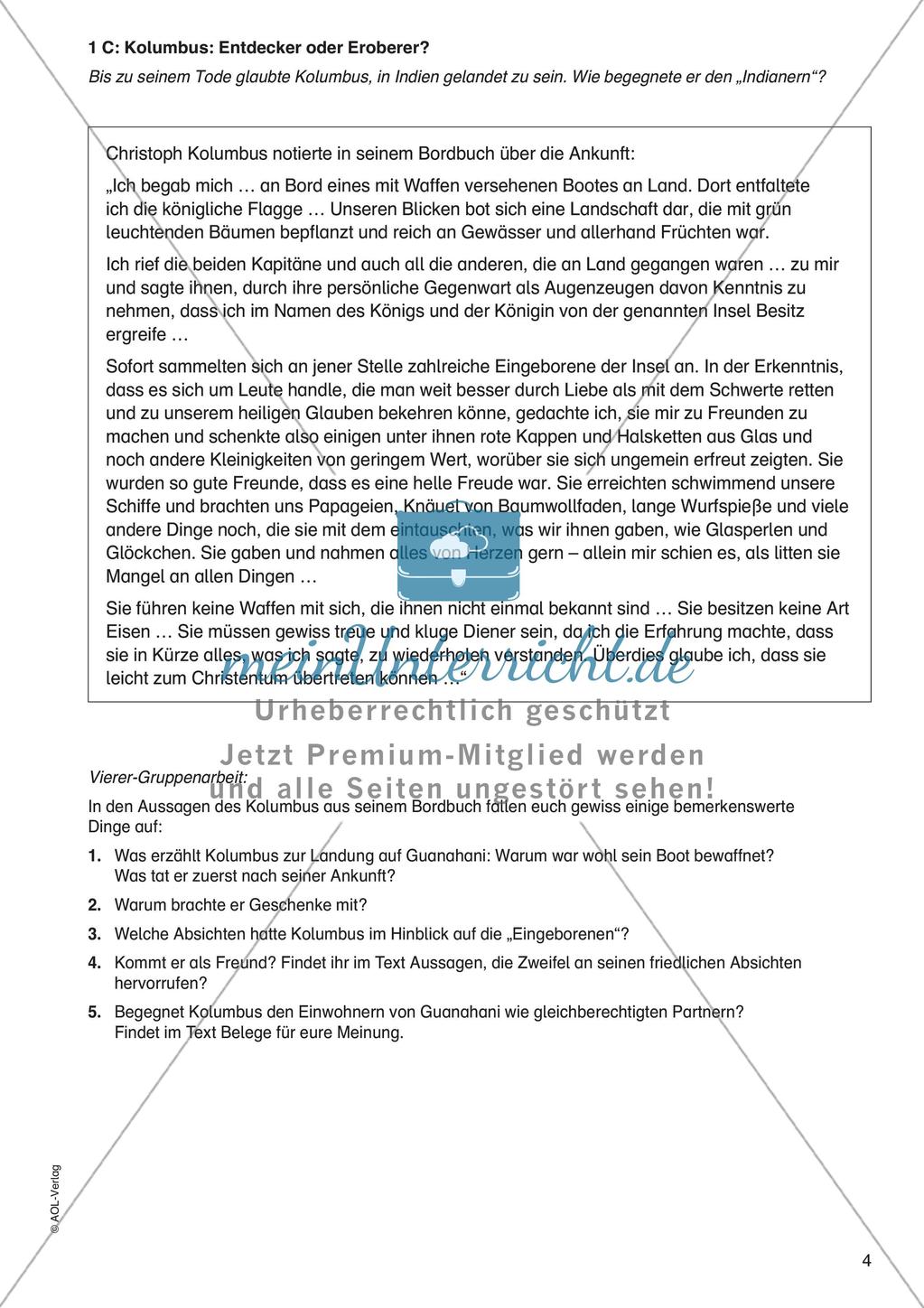 Der Beginn der Neuzeit: Die Entdeckungen und Eroberungen Preview 6