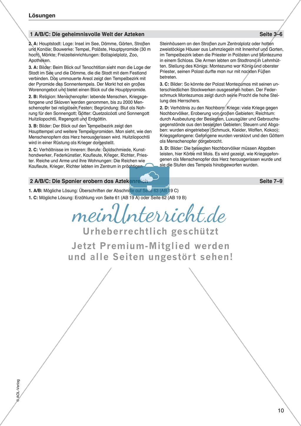 Der Beginn der Neuzeit: Die Azteken Preview 12
