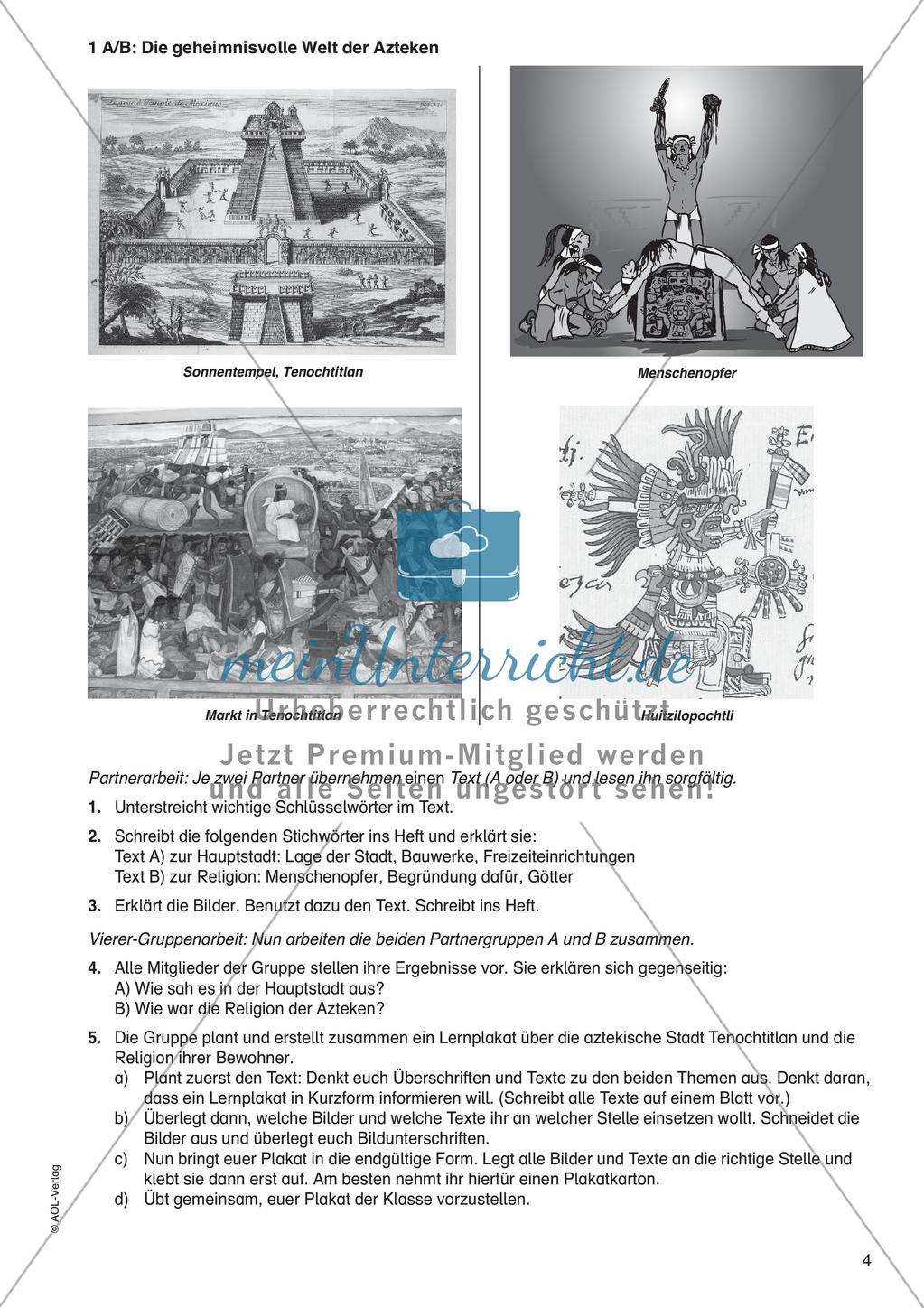 Der Beginn der Neuzeit: Die Azteken Preview 6