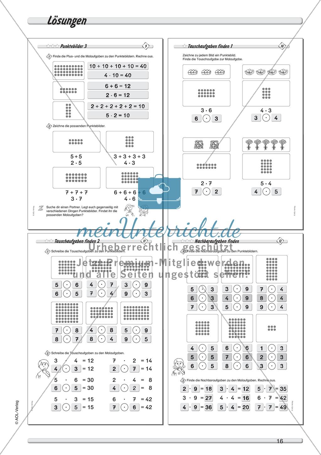 Multiplikation: Einführung Preview 18