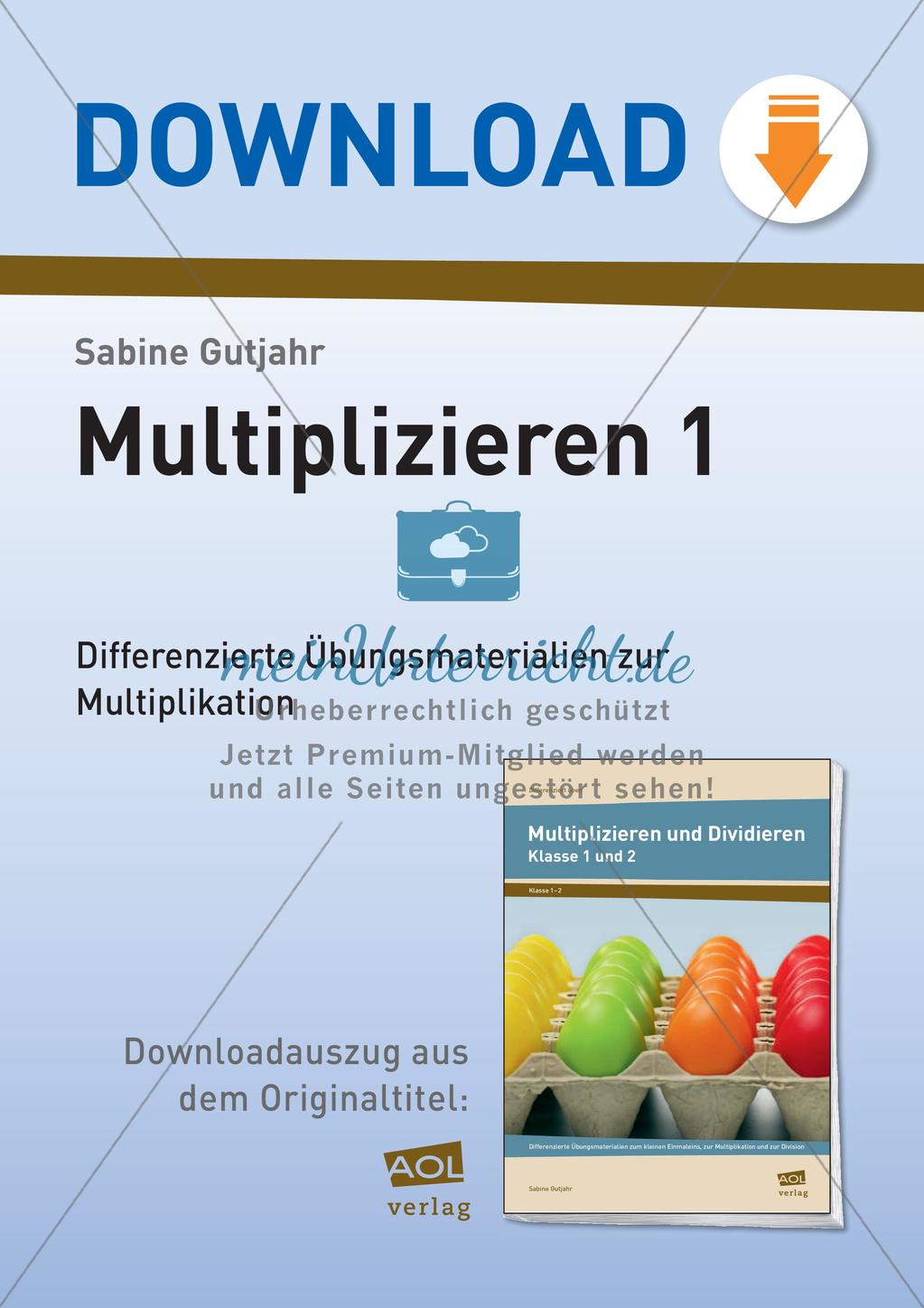 Multiplikation: Einführung Preview 1