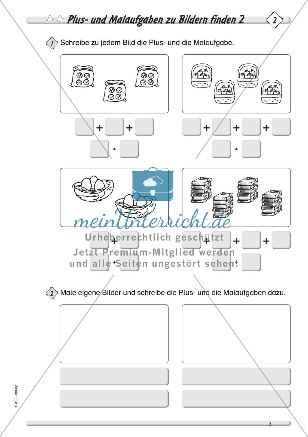 Multiplikation: Einführung Preview 5