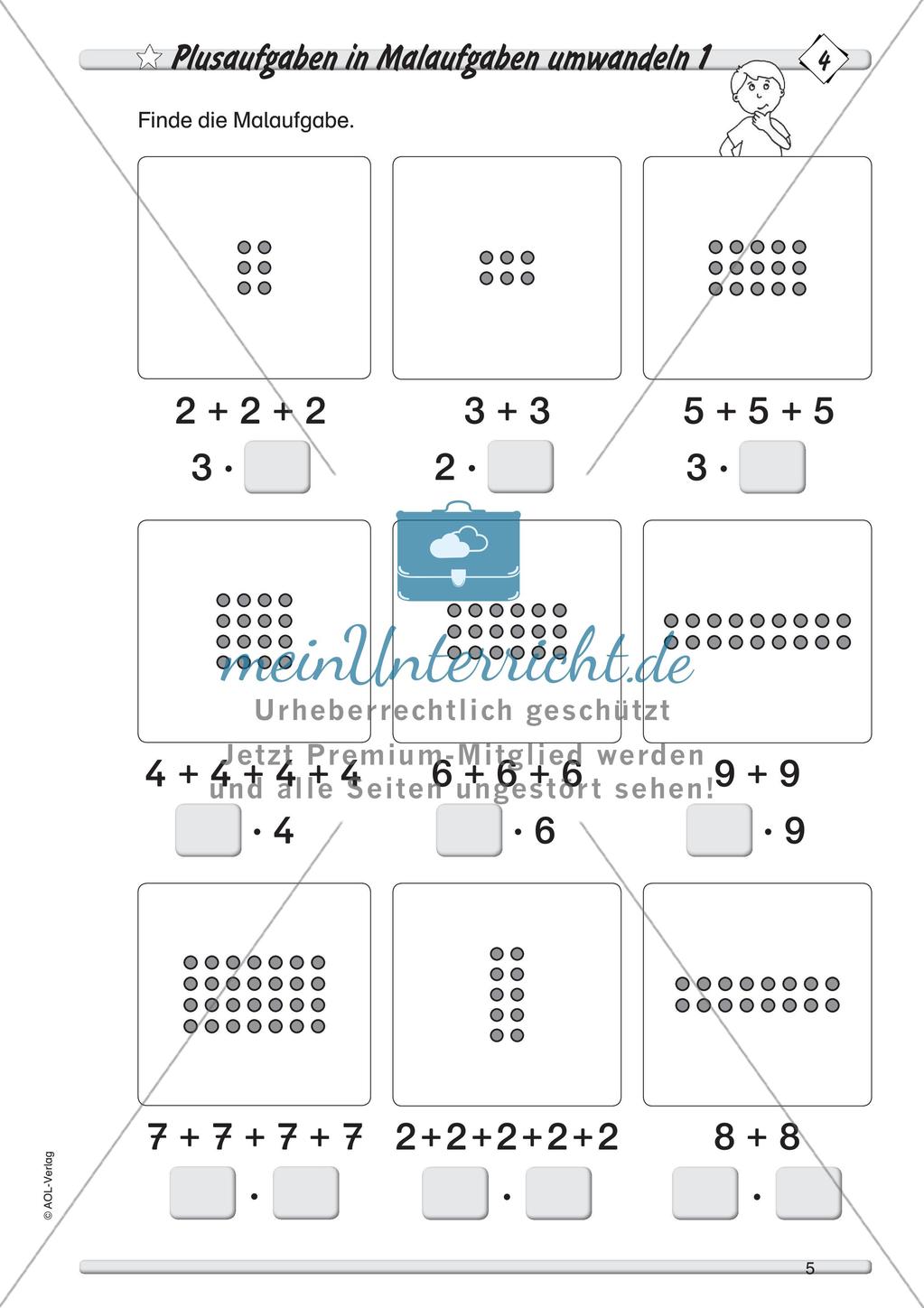 Multiplikation: Einführung Preview 7