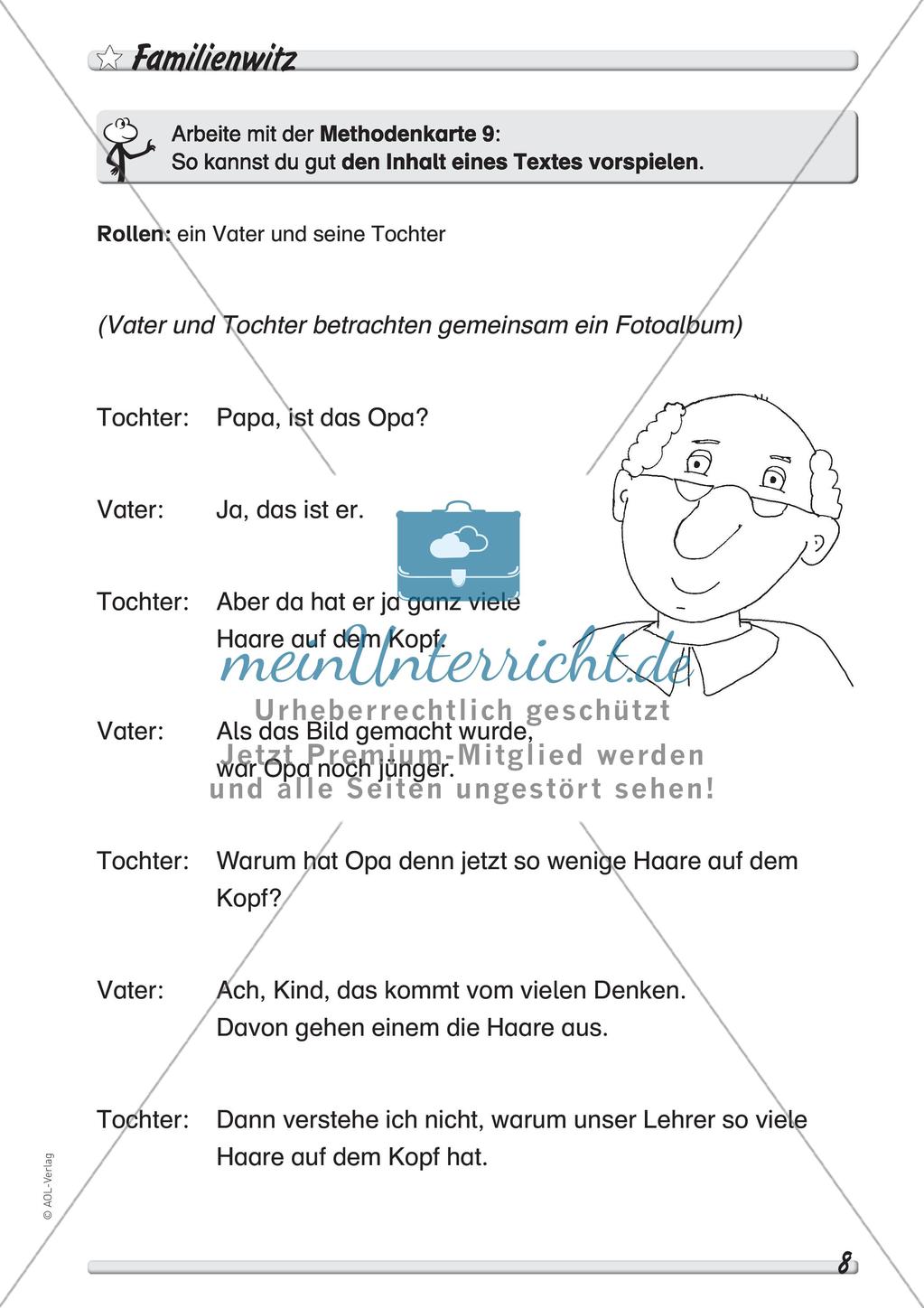 Lesestrategie: Vorspielen eines Textes Preview 10