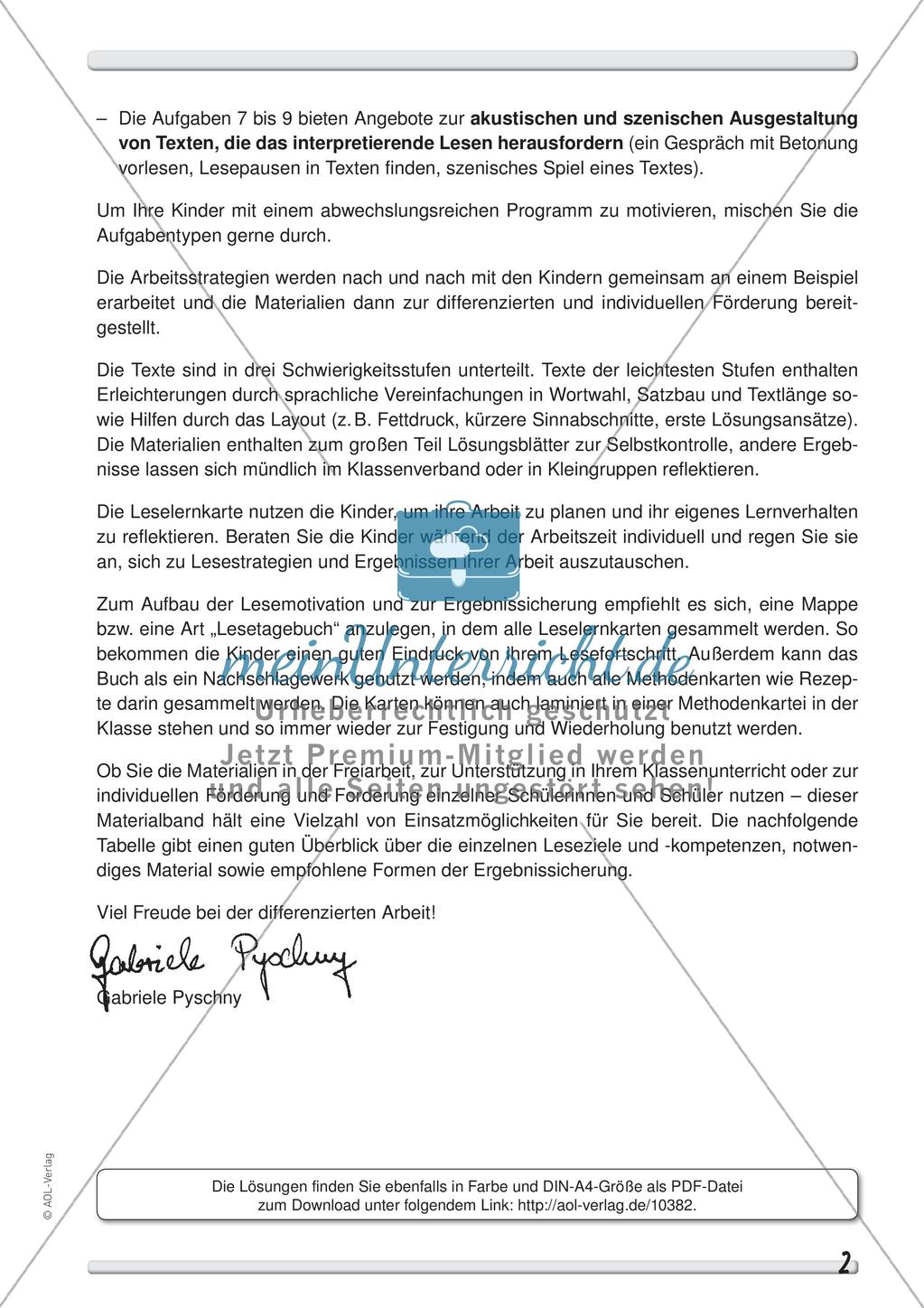 Lesestrategie: Vorspielen eines Textes Preview 4