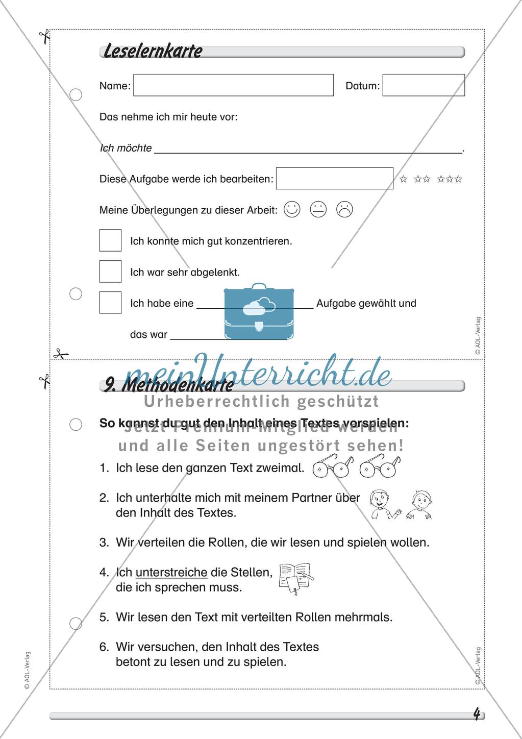 Lesestrategie: Vorspielen eines Textes Preview 6