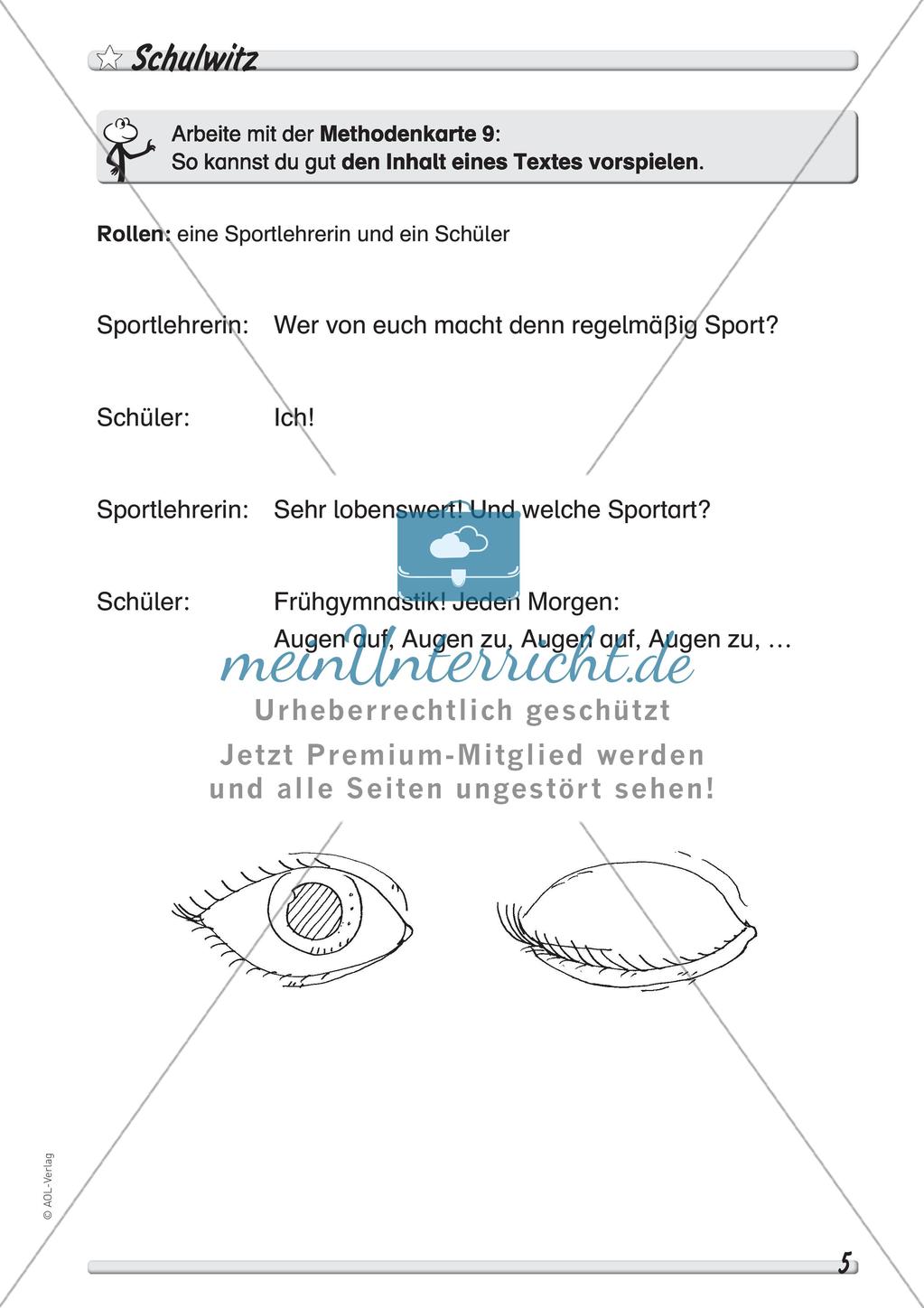 Lesestrategie: Vorspielen eines Textes Preview 7