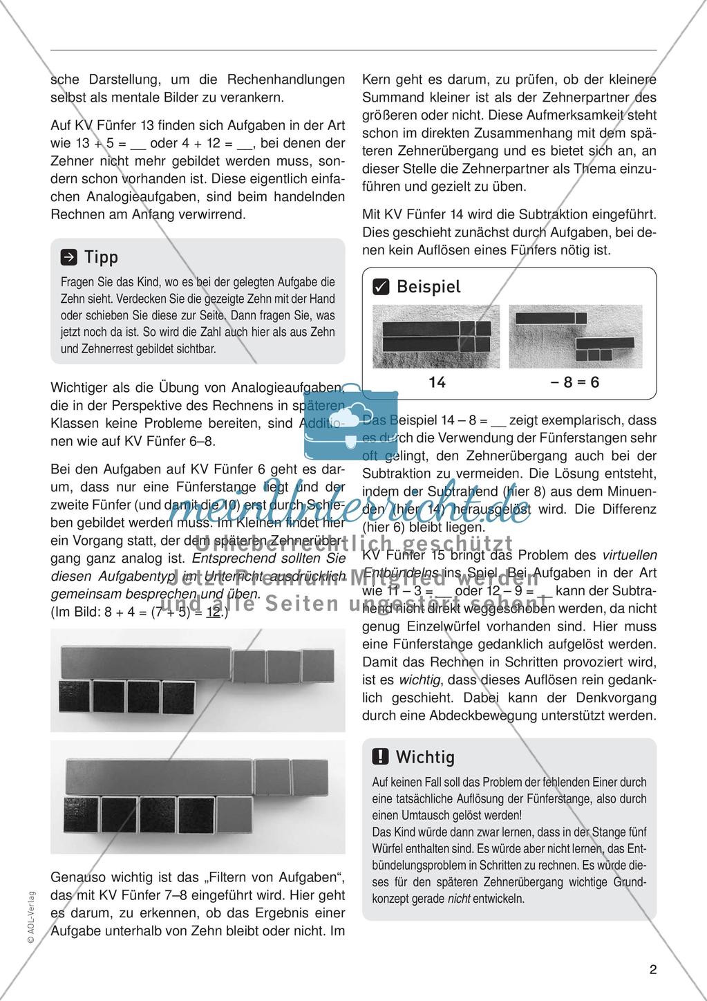 Zahlraumerweiterung auf Fünferbasis Preview 4