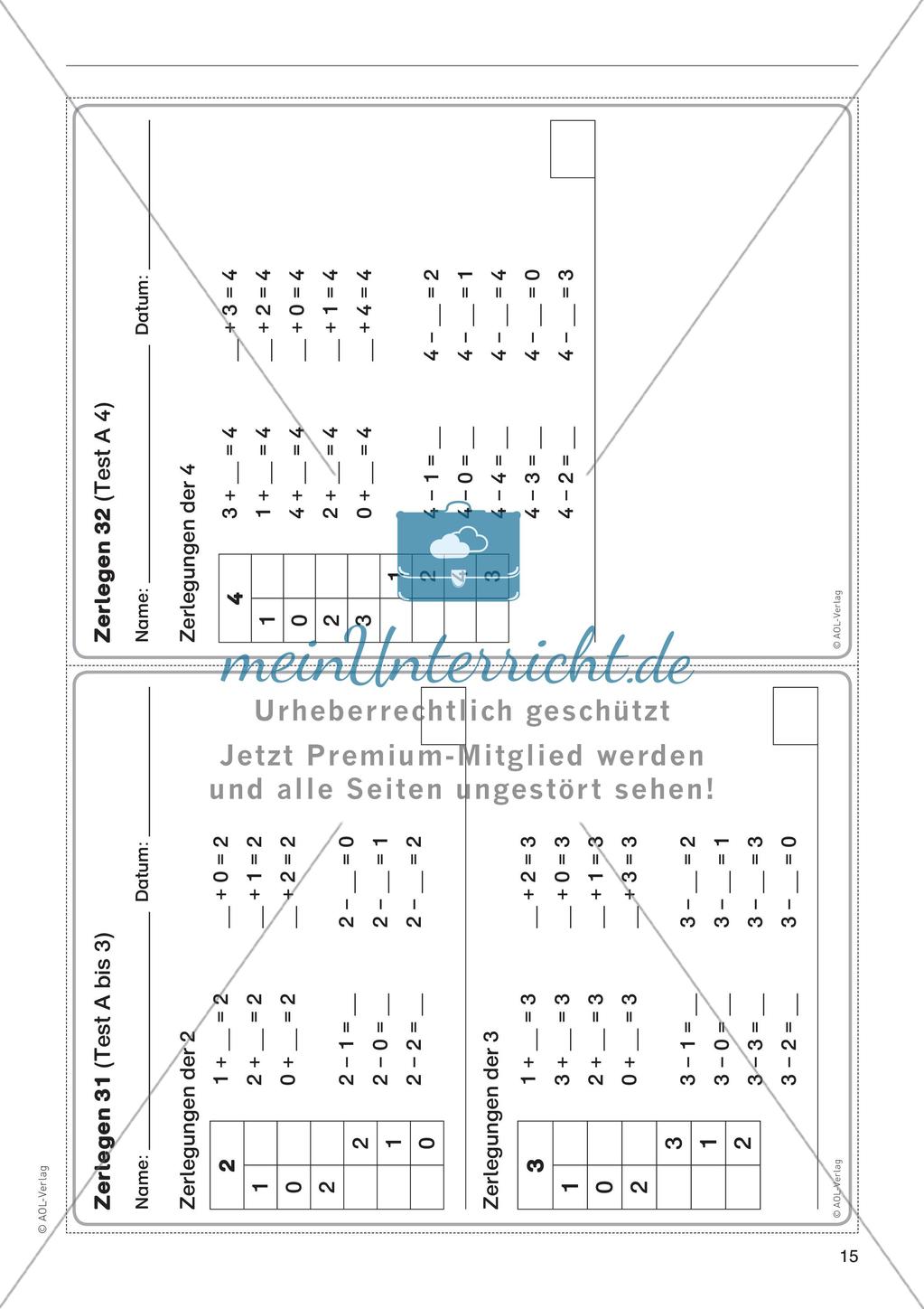 Zahlzerlegung im Zahlenraum 10 Preview 17