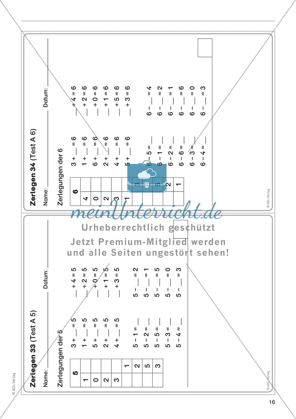 Zahlzerlegung im Zahlenraum 10 Preview 18