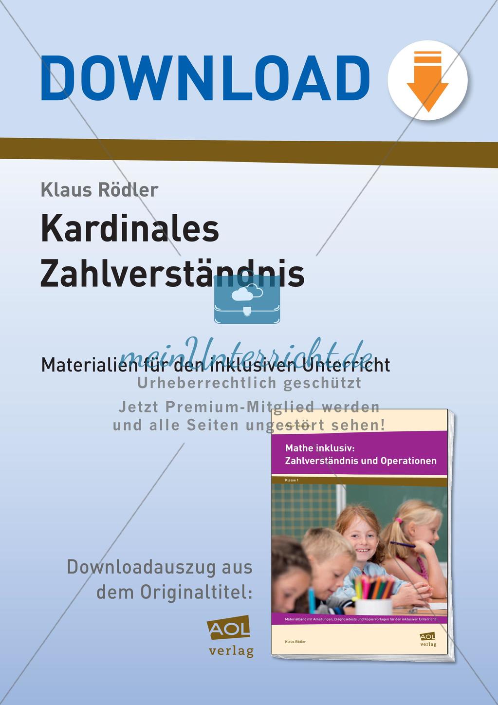 Kardinales Zahlverständnis Preview 1