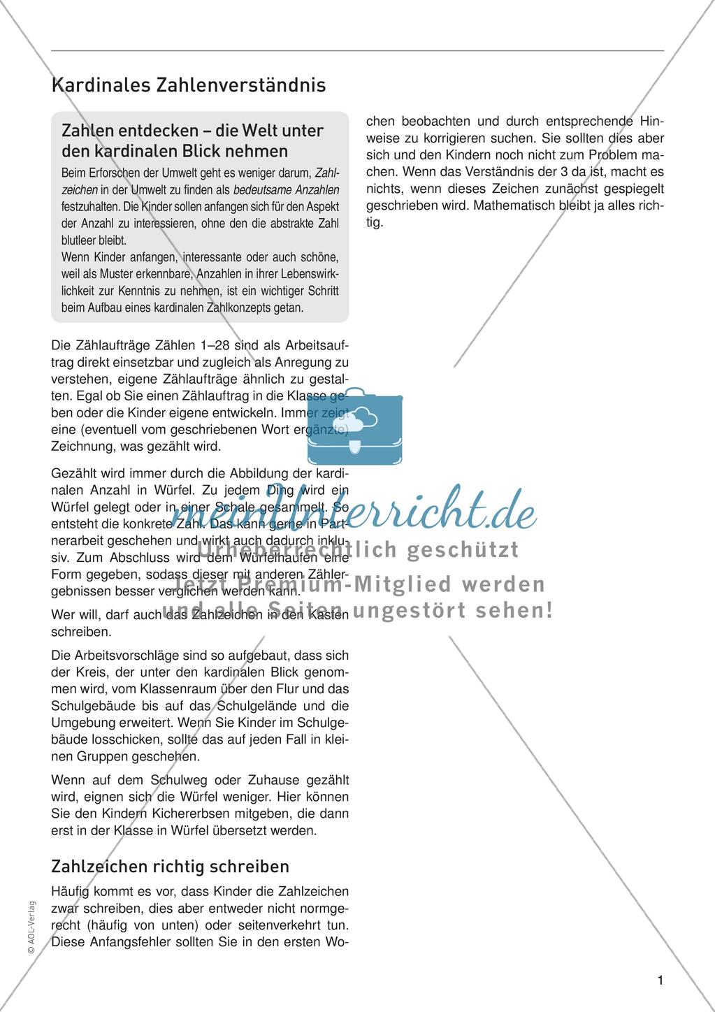 Kardinales Zahlverständnis Preview 3