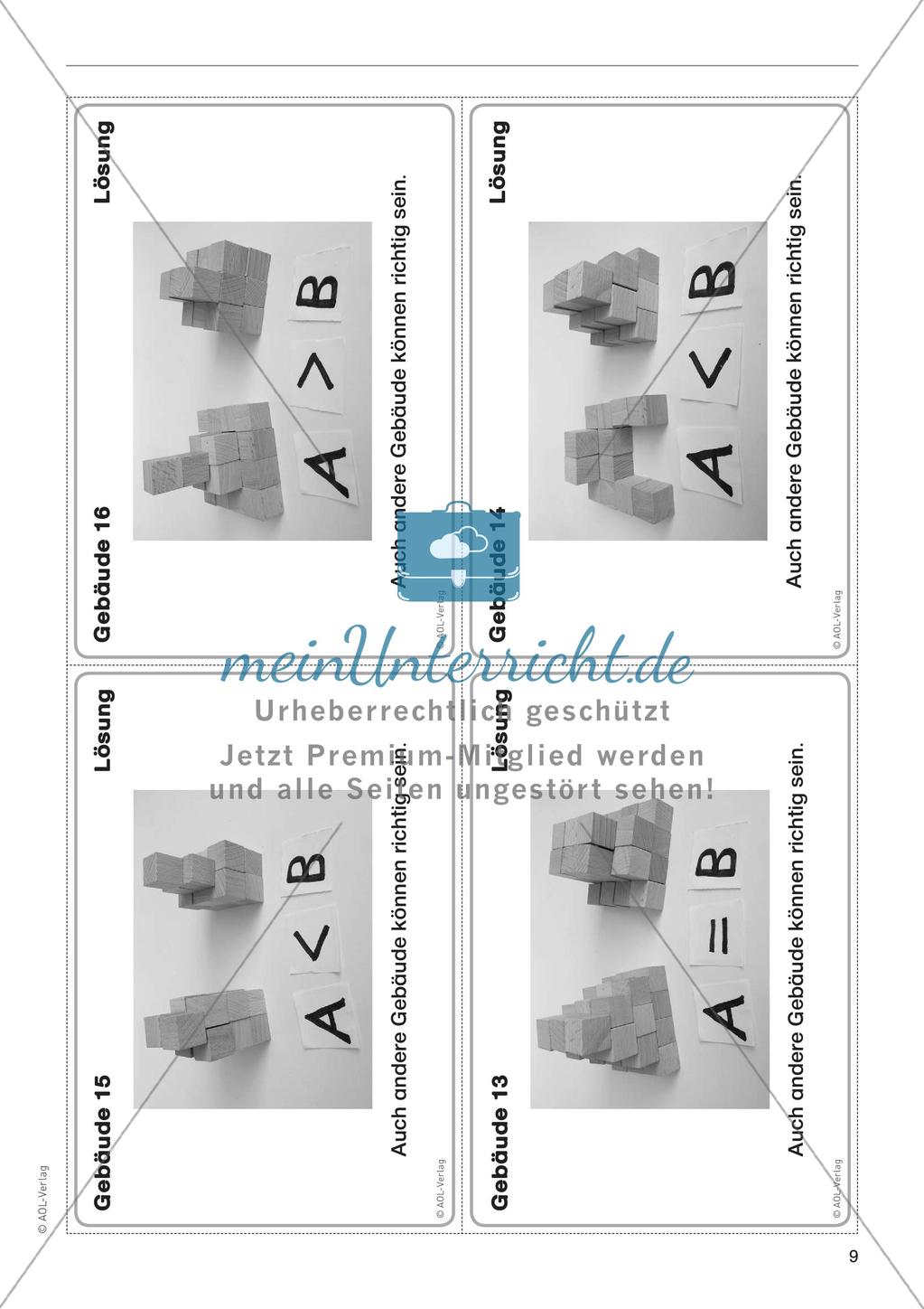 Zählen: Gebäude als Lernanlass Preview 11