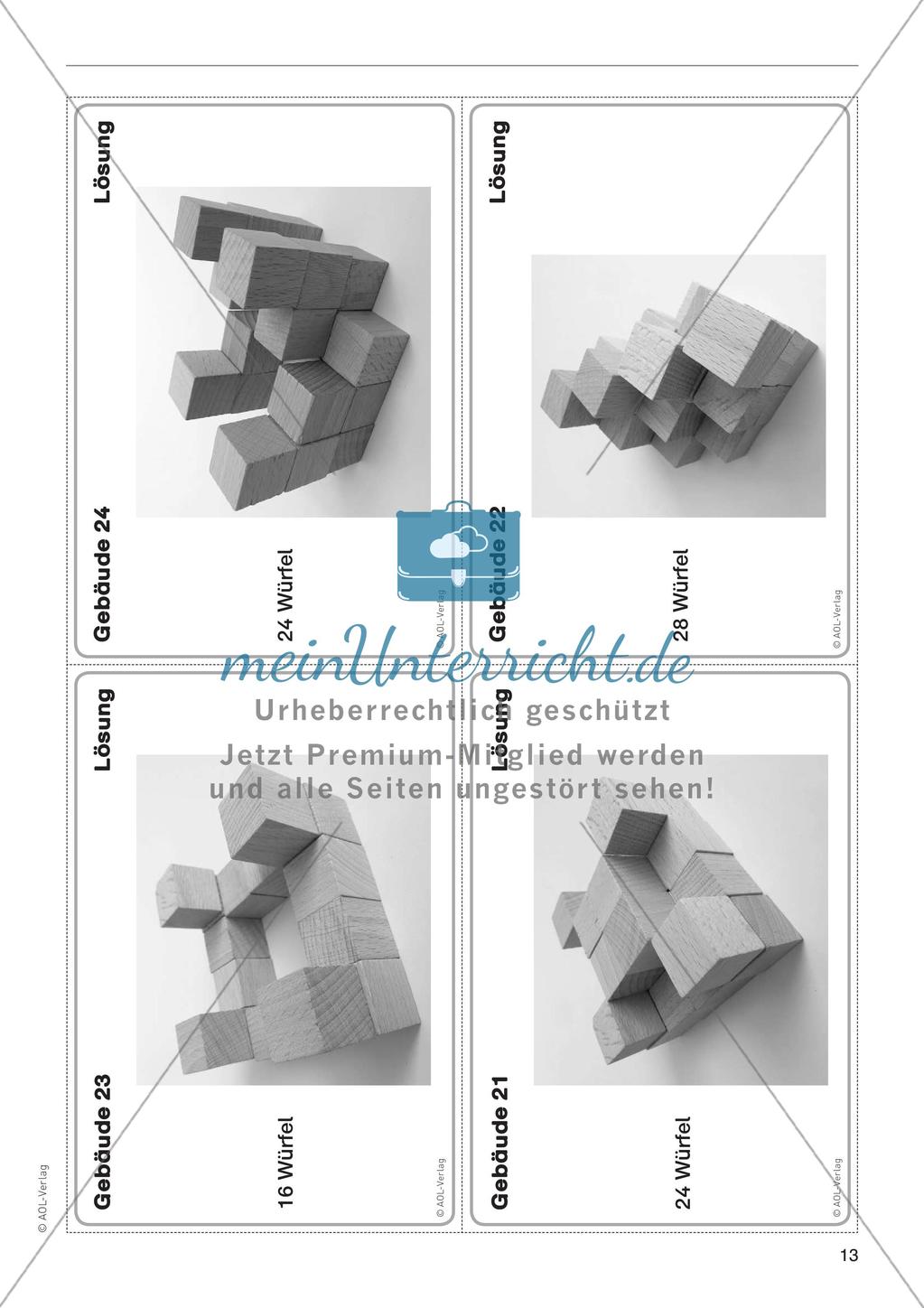 Zählen: Gebäude als Lernanlass Preview 15