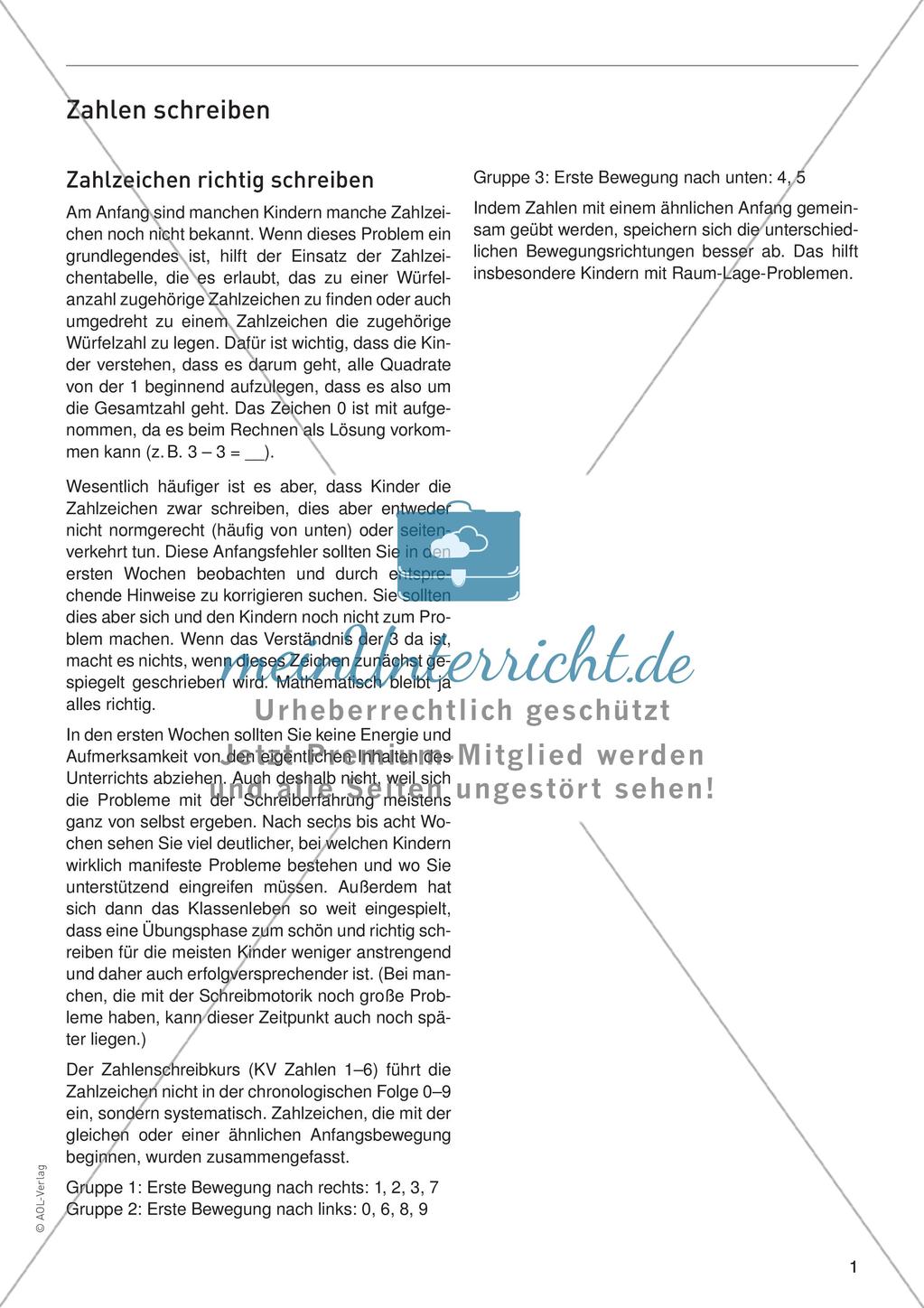 Schreiben von Zahlen Preview 3