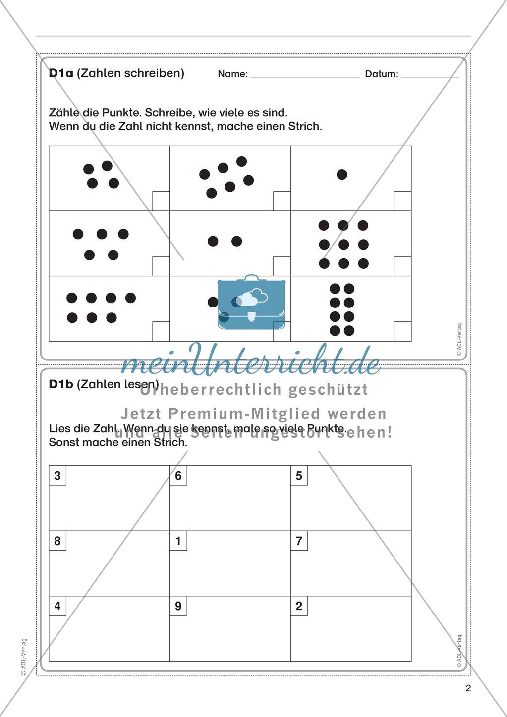 Diagnose: Zahlverständnis und Operationen Preview 4
