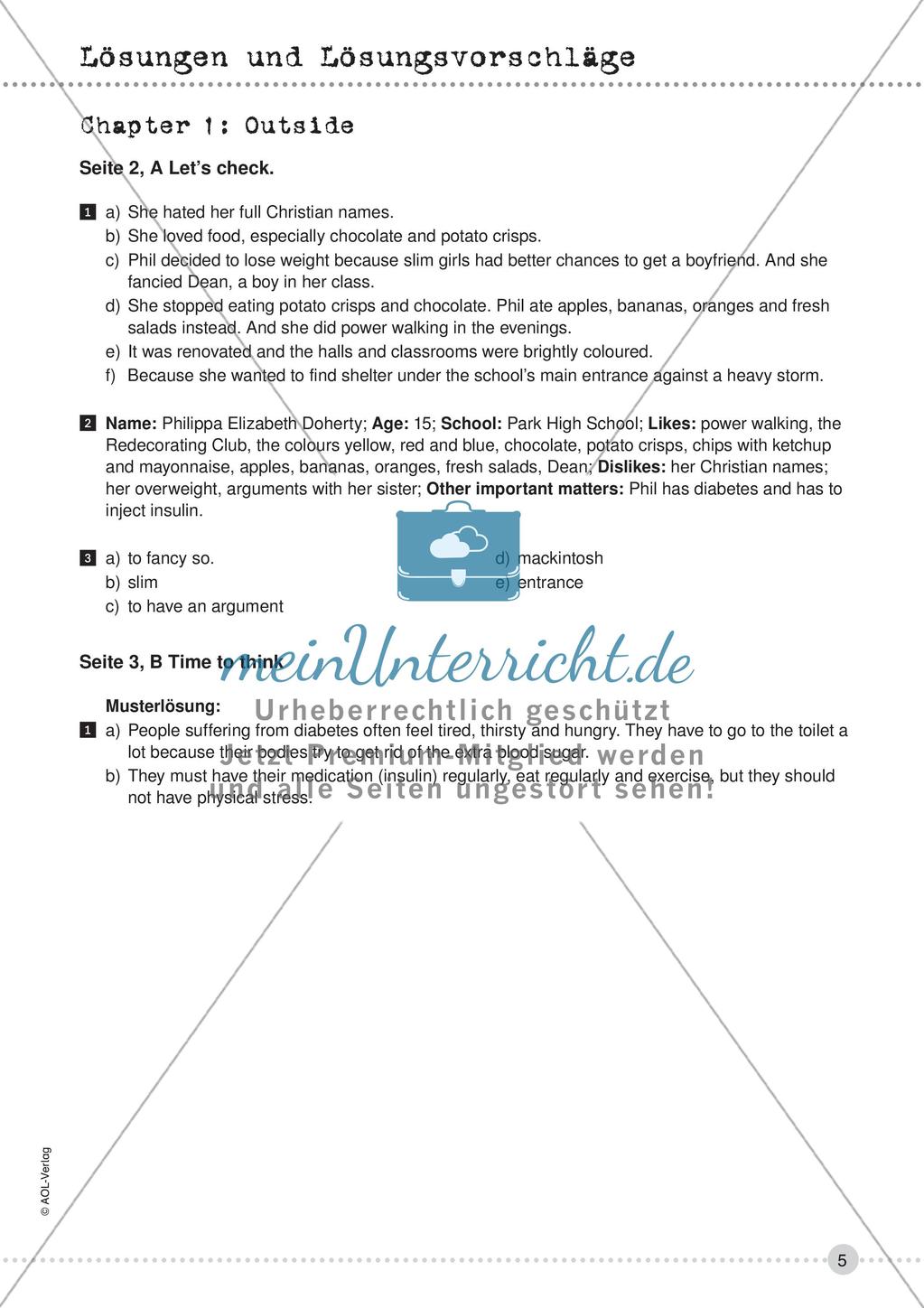 School on Fire - Begleitmaterial zu Chapter 1: Outside Preview 7