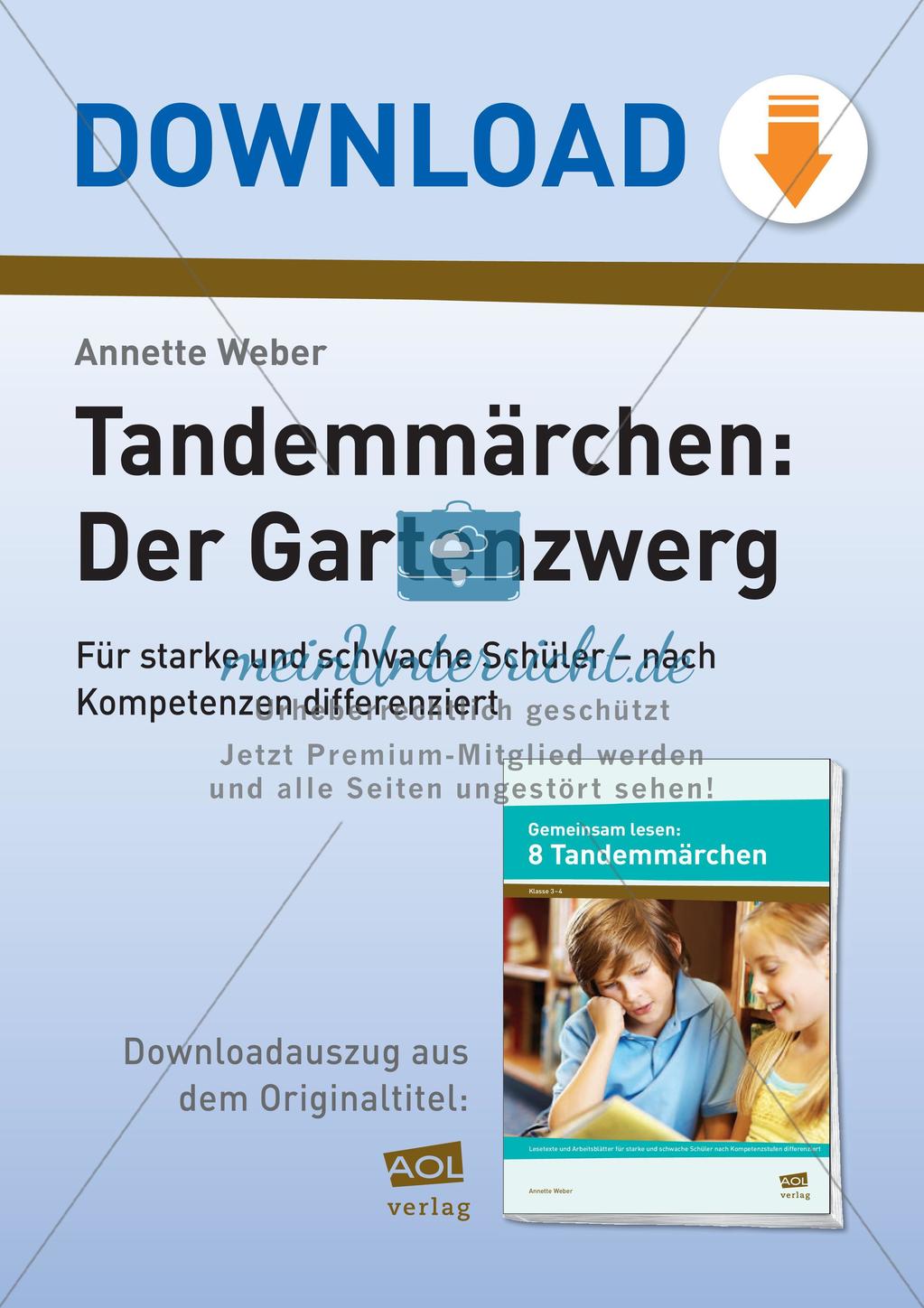Tandemmärchen: Der Gartenzwerg Preview 1