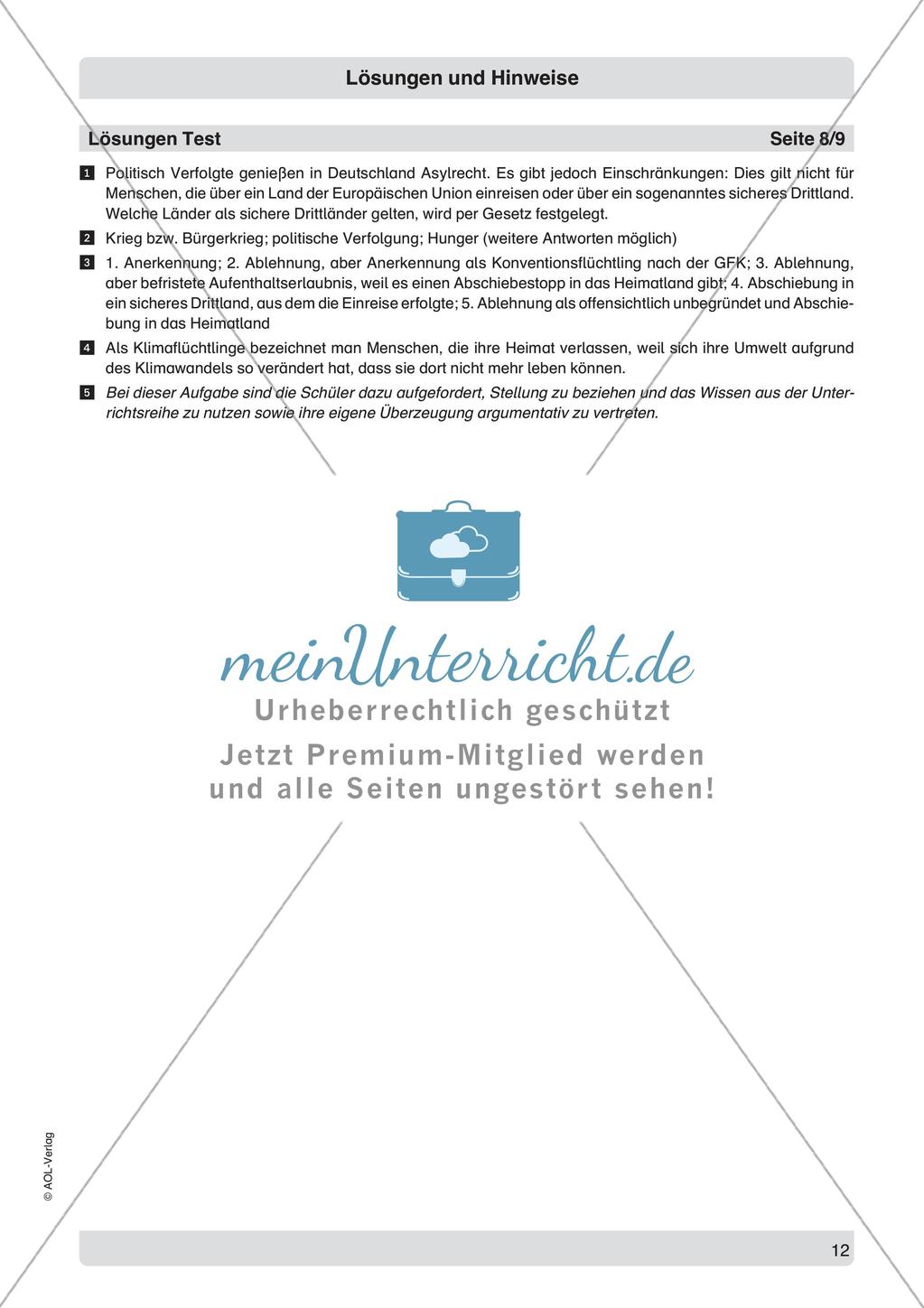 Gesetze für und gegen Flüchtlinge Preview 14