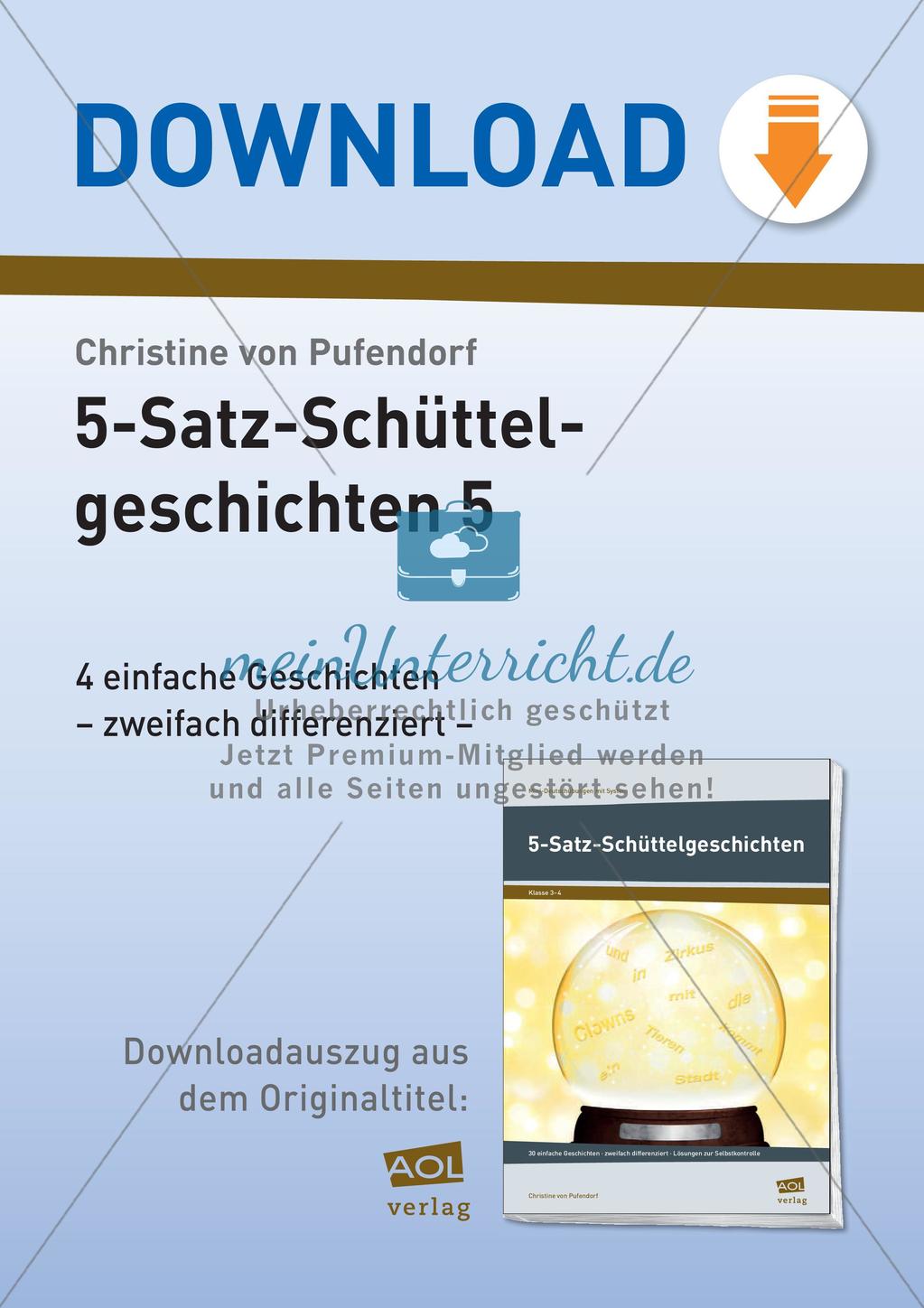 Geschichten zur 5-Satz-Schüttelstrategie Preview 1