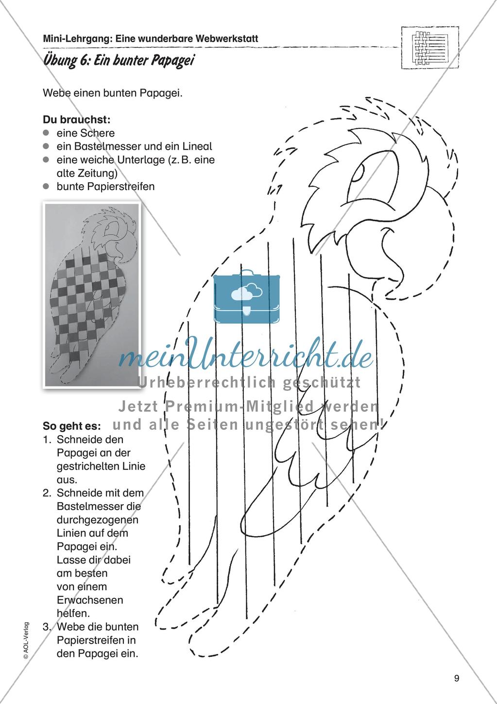 Feinmotorisches Training: Weben Preview 11