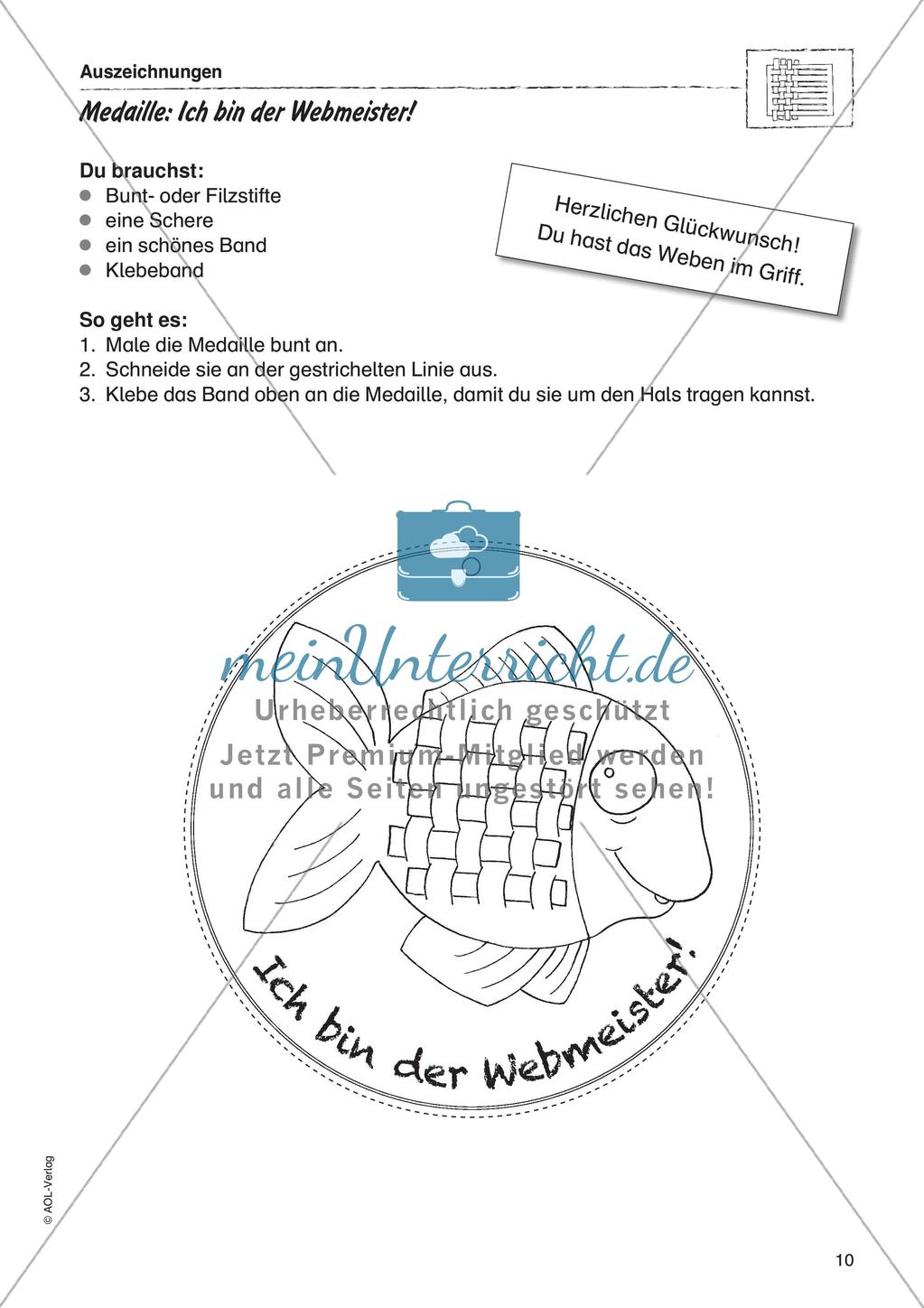 Feinmotorisches Training: Weben Preview 12