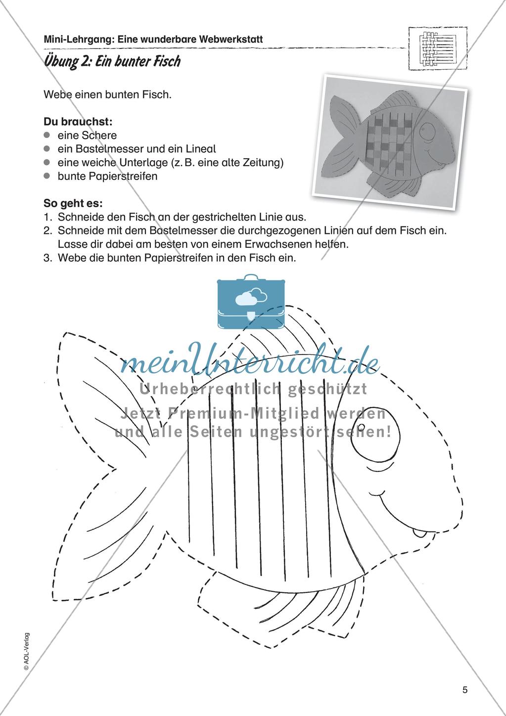Feinmotorisches Training: Weben Preview 7