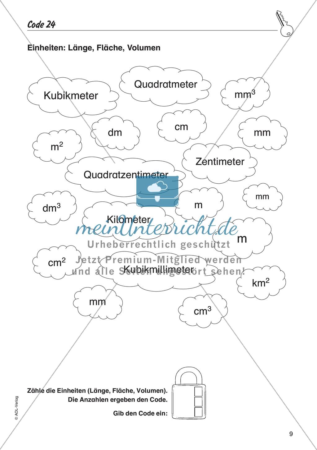 Codeknacker: Volumen und Körper Preview 11