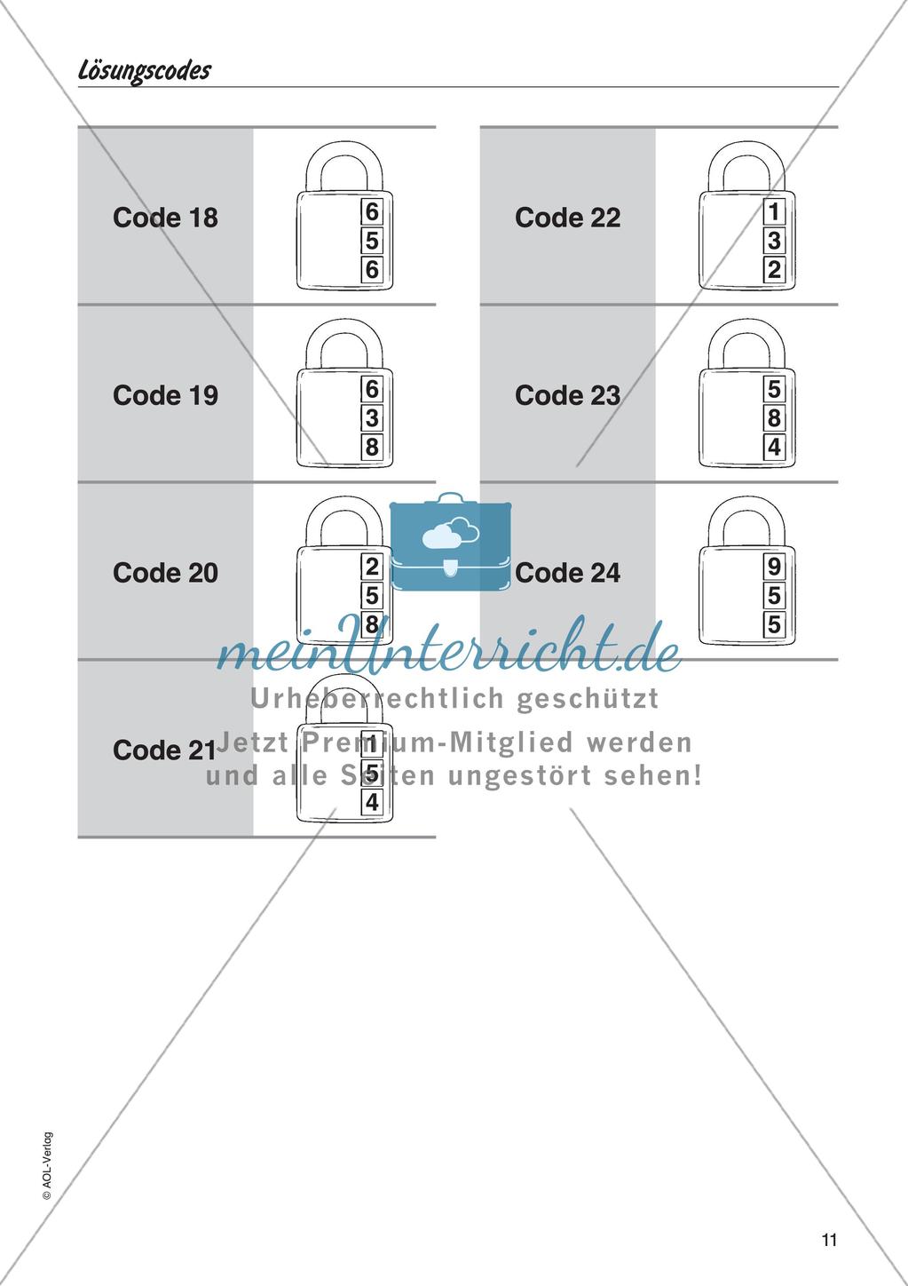 Codeknacker: Volumen und Körper Preview 13