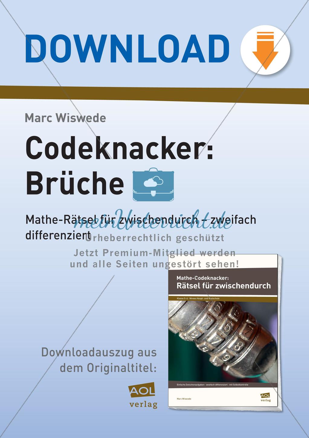 Codeknacker: Brüche Preview 1
