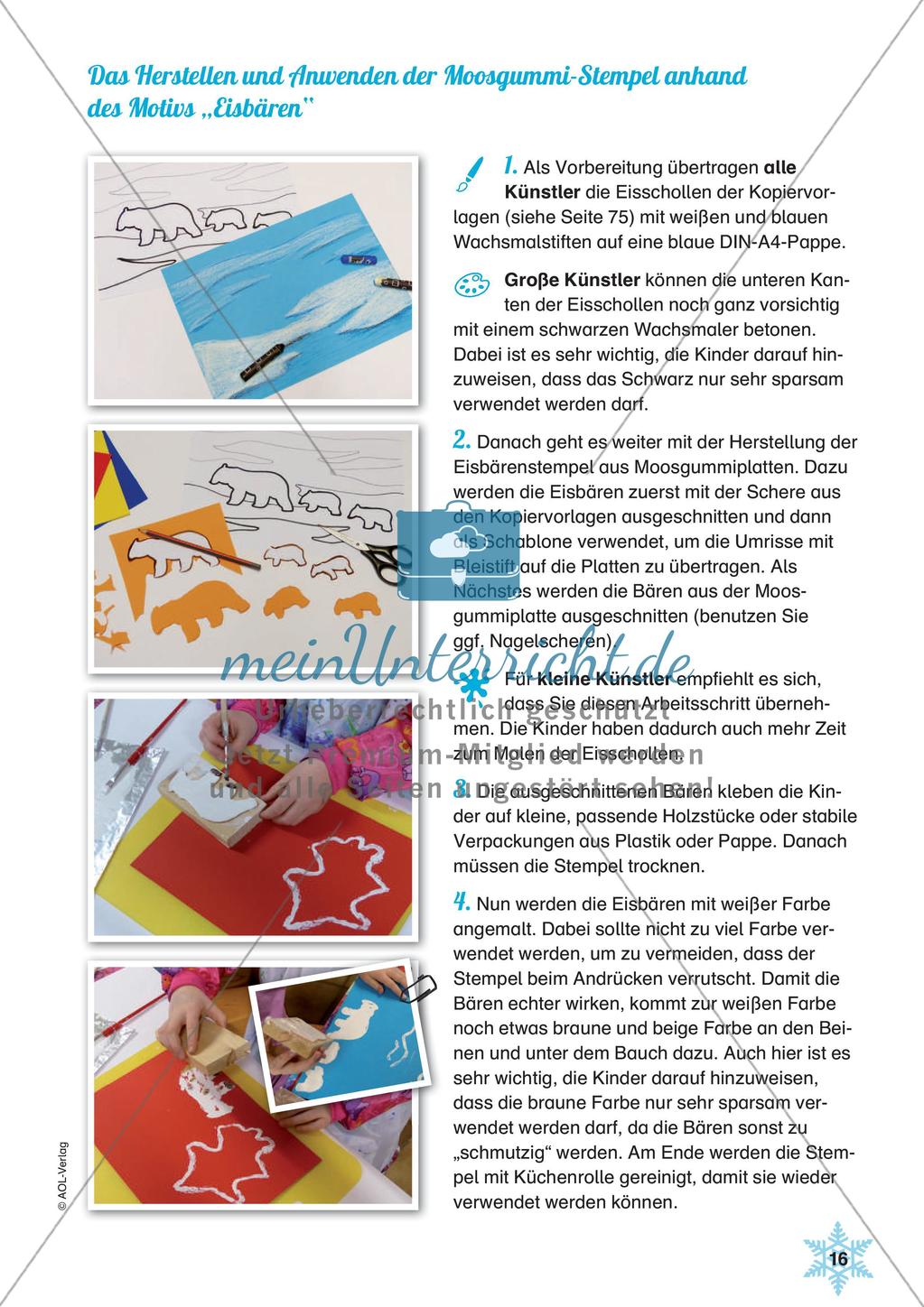 Stempeln und Drucken: Winterbilder Preview 18