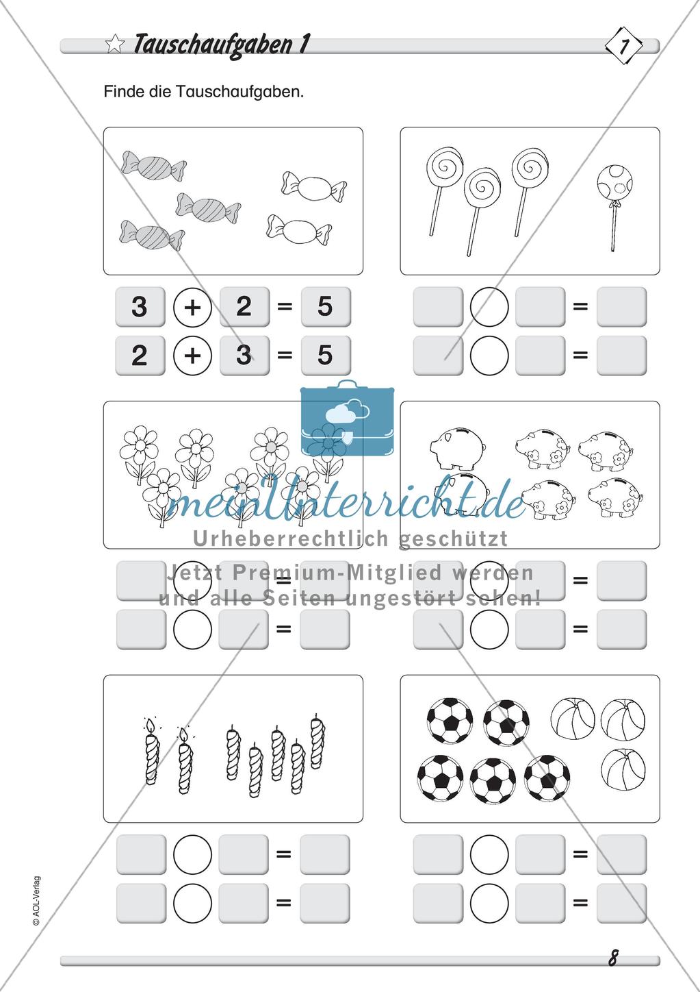 Addition im Zahlenraum bis 10 Preview 10