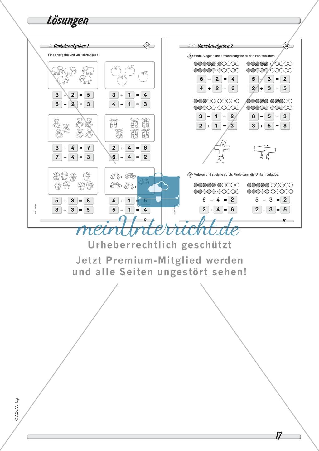 Subtraktion im Zahlenraum bis 10 Preview 19