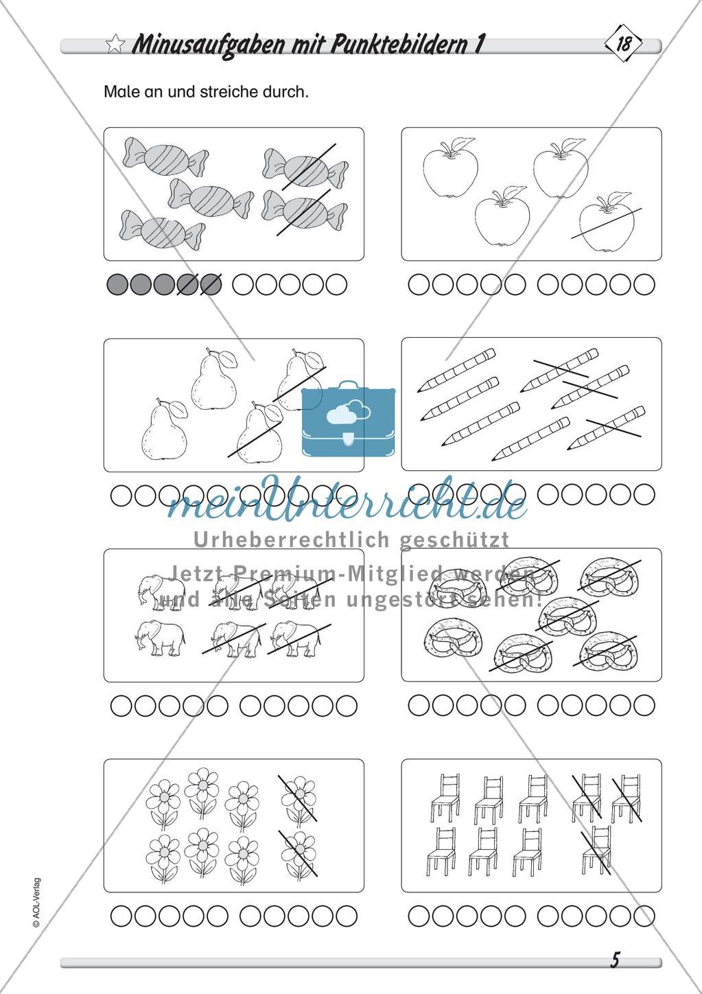 Subtraktion im Zahlenraum bis 10 Preview 7