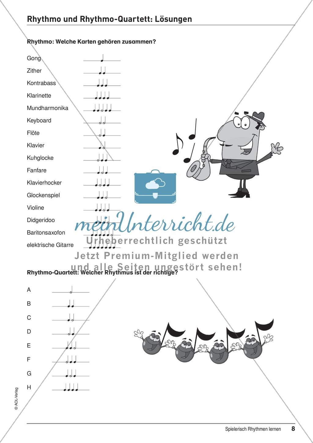 Musiktheorie-Spiele: Rhythmus Preview 10