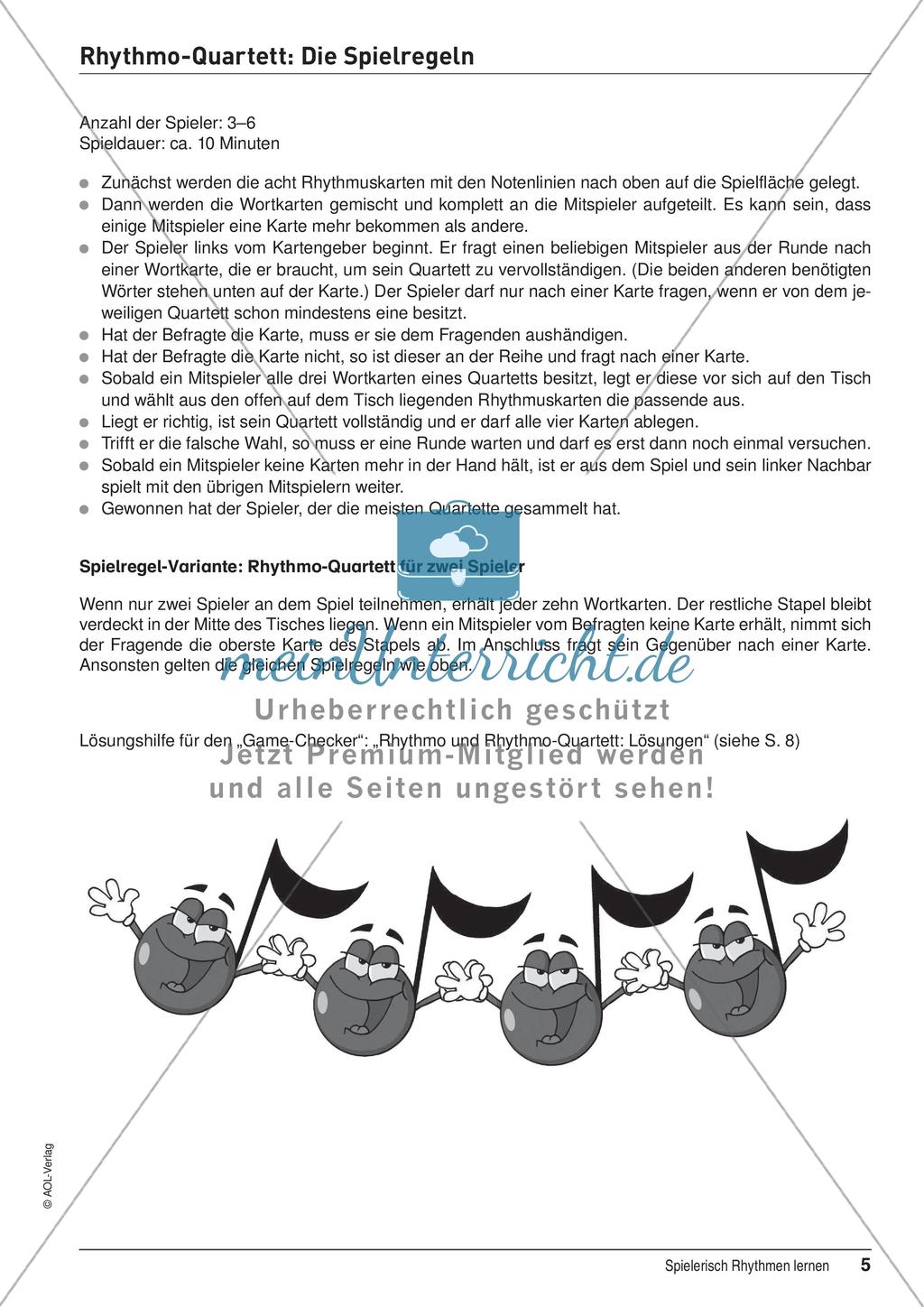 Musiktheorie-Spiele: Rhythmus Preview 7