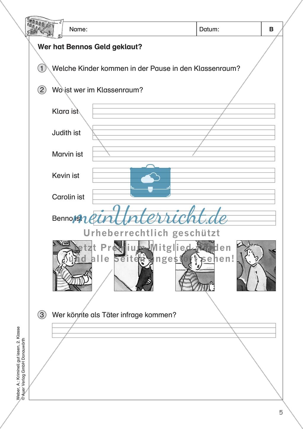 Lesekrimi: Der verschwundene Geldschein Preview 7