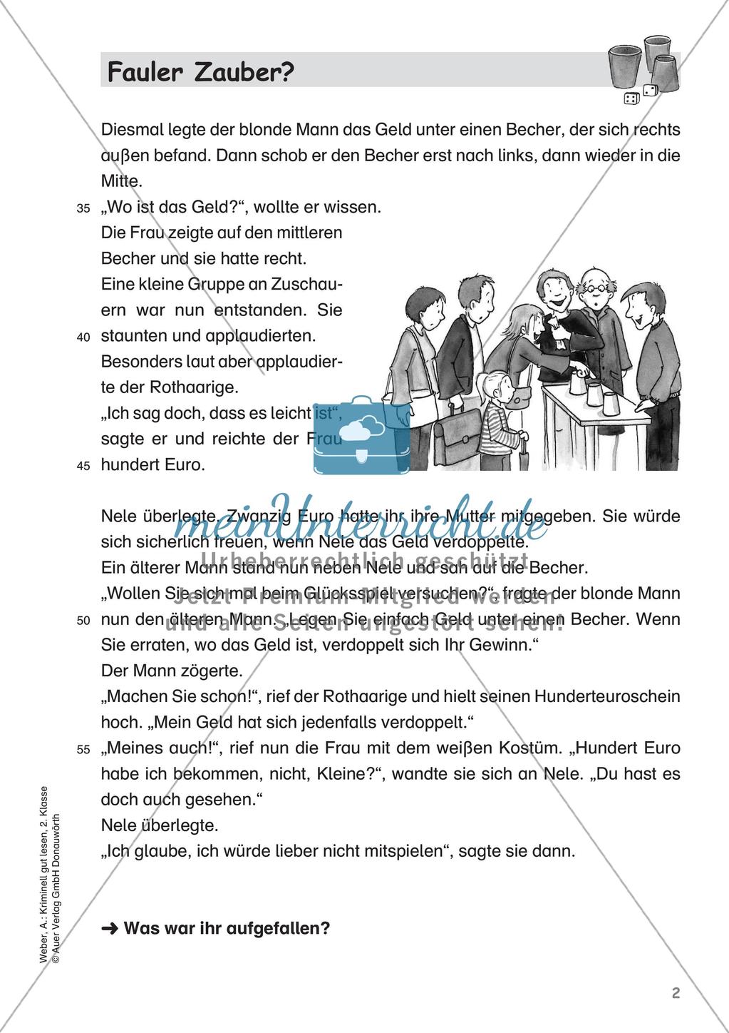 Lesekrimi: Fauler Zauber Preview 4