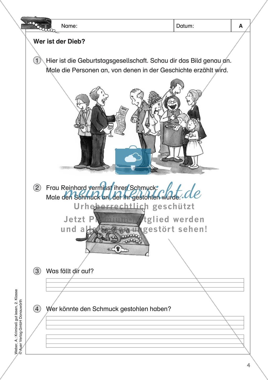 Lesekrimi: Diebstahl im Hotel Preview 6