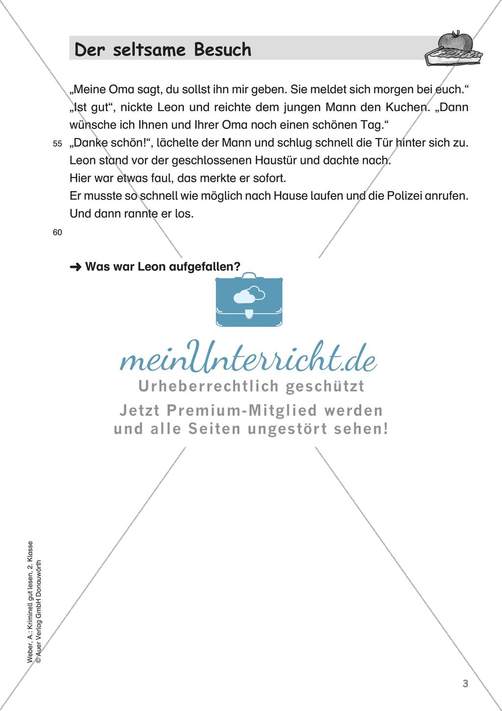 Lesekrimi: Der seltsame Besuch Preview 5