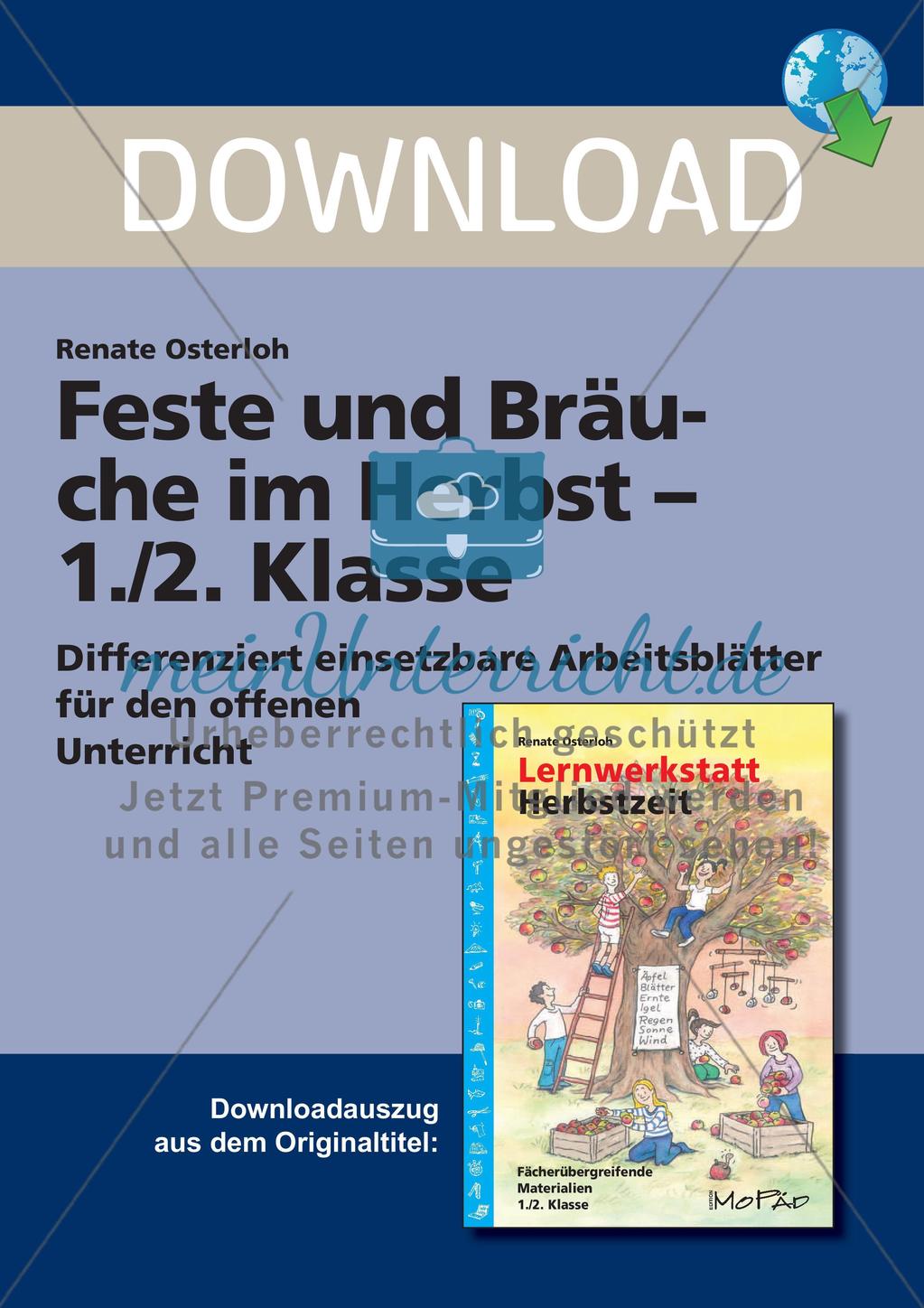 Feste und Bräuche im Herbst Preview 1