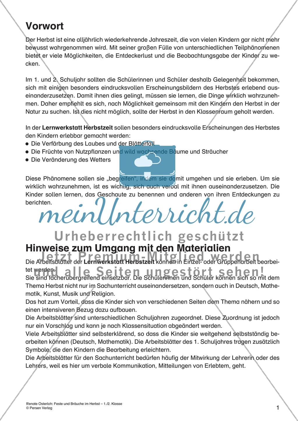 Feste und Bräuche im Herbst Preview 3