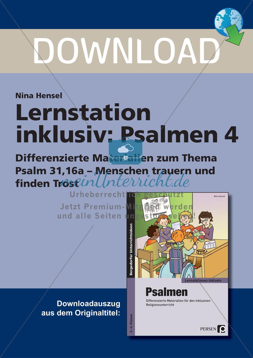 Psalmen: Trauer und Trost Preview 1