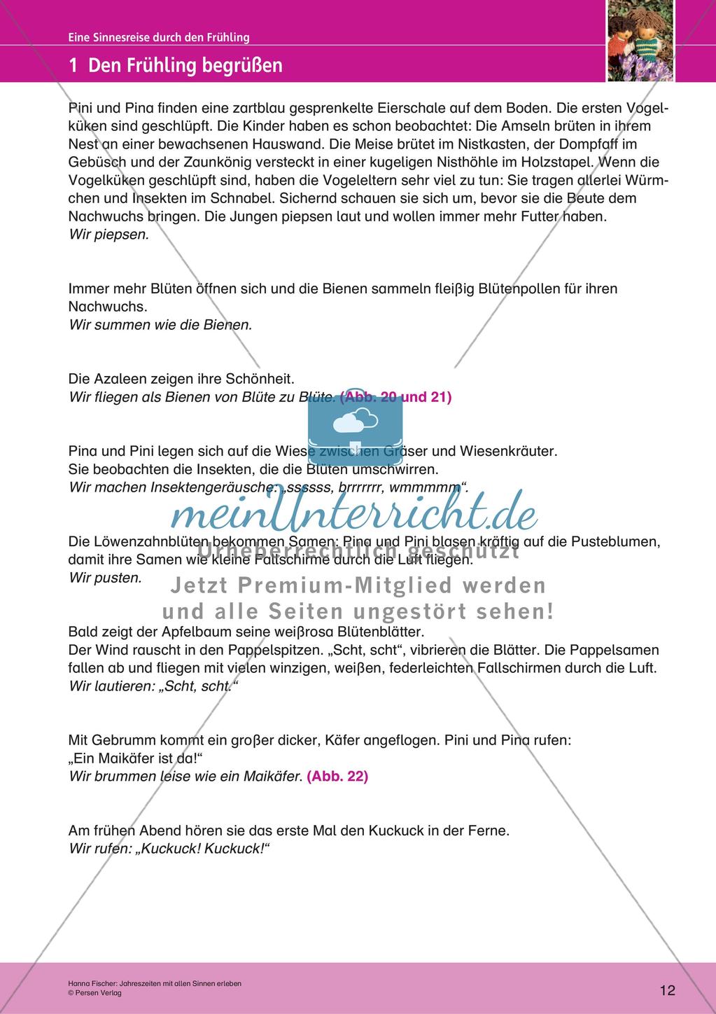 Jahreszeiten mit allen Sinnen erleben: Frühling Preview 14