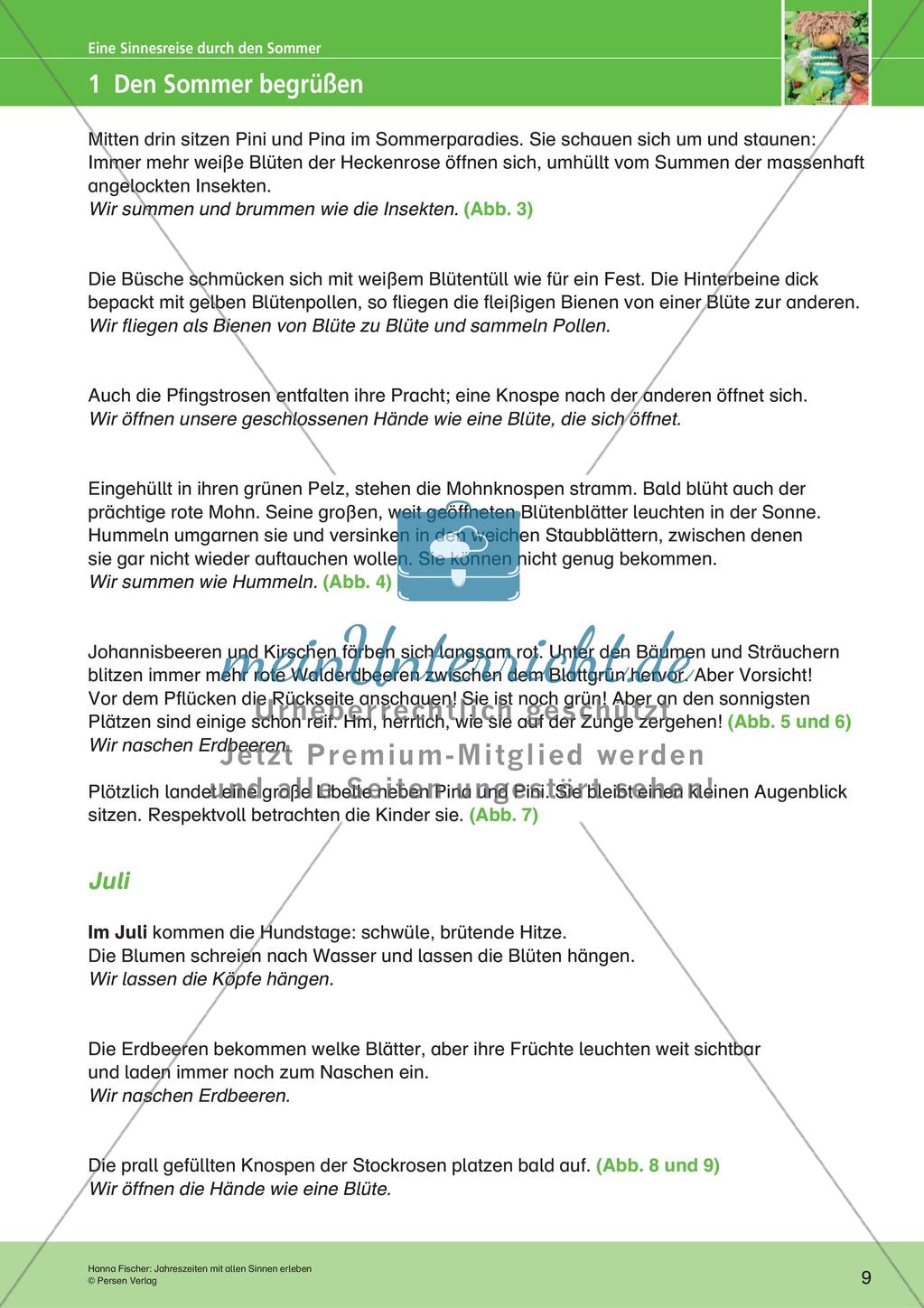 Jahreszeiten mit allen Sinnen erleben: Sommer Preview 11