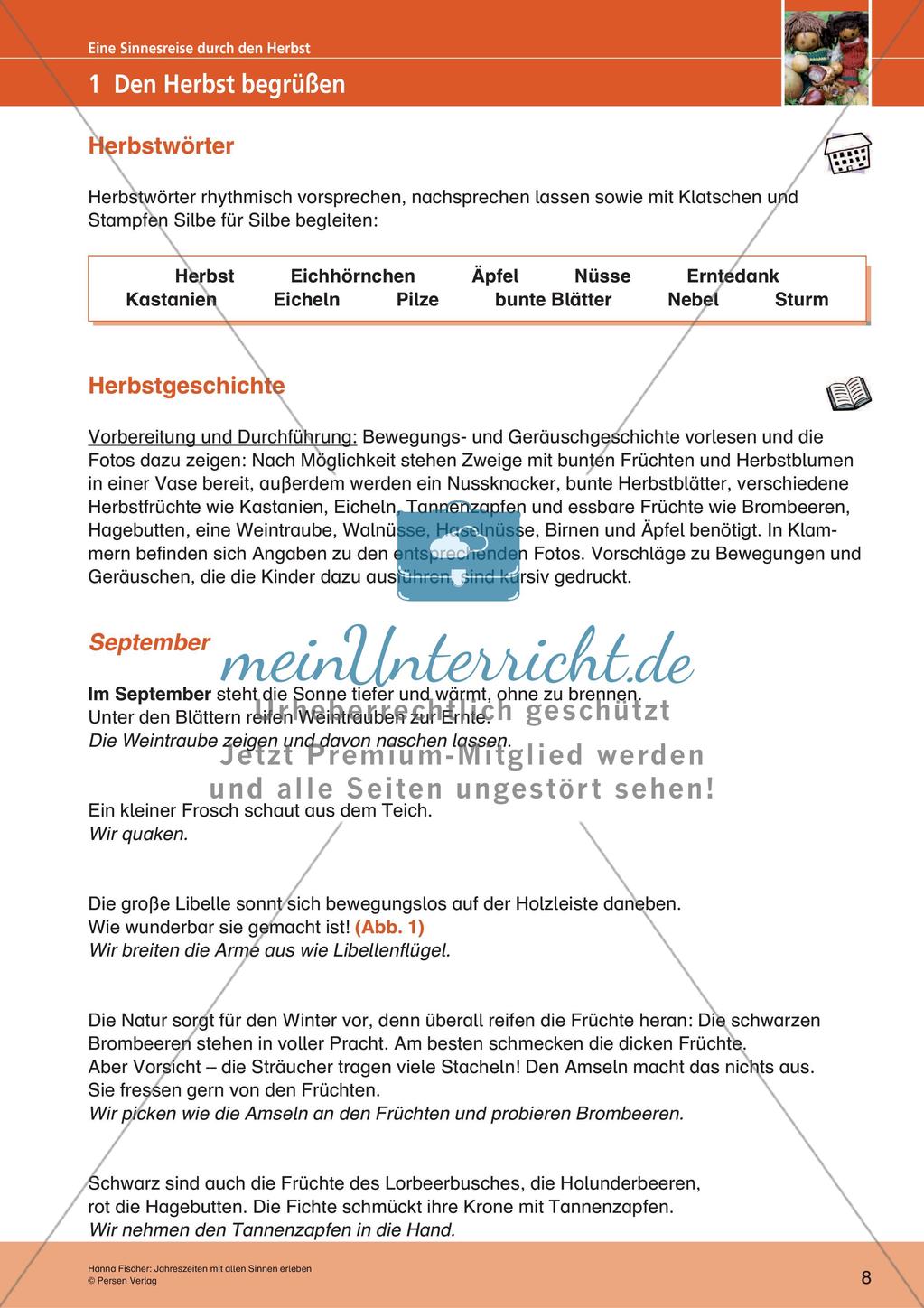 Erleben der Jahreszeiten mit allen Sinnen: Herbst Preview 10