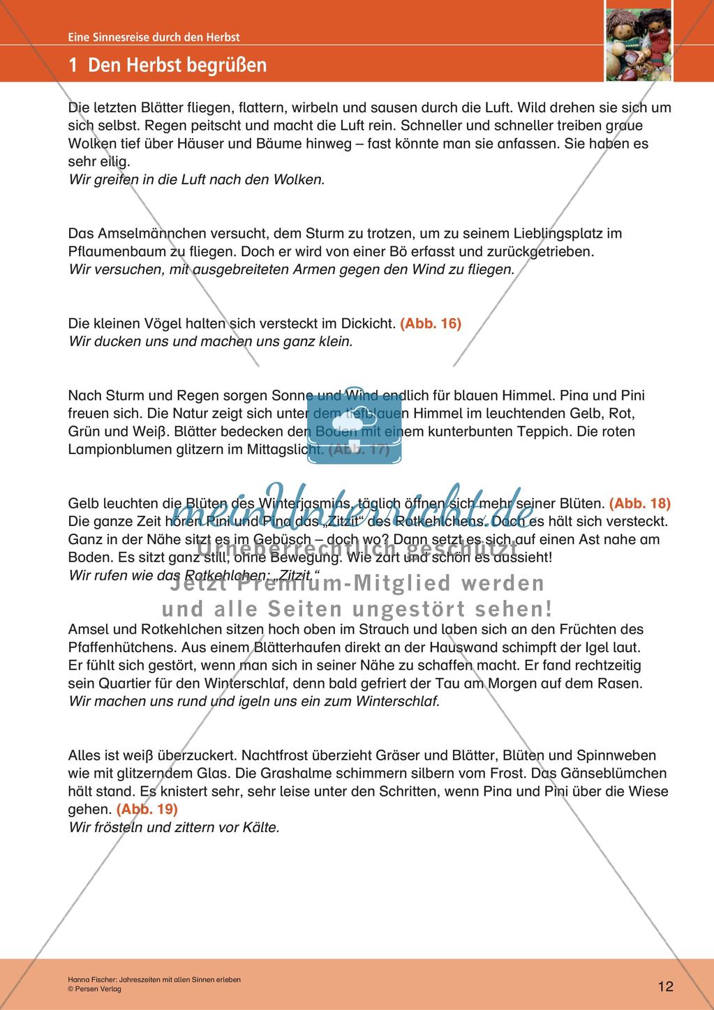 Erleben der Jahreszeiten mit allen Sinnen: Herbst Preview 14